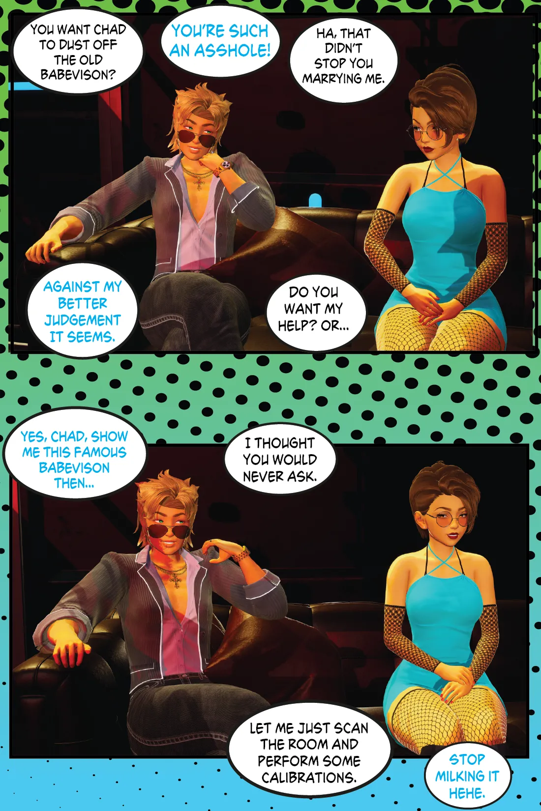 Fummunity Comix: Double Couple Trouble Free Version page 5 full