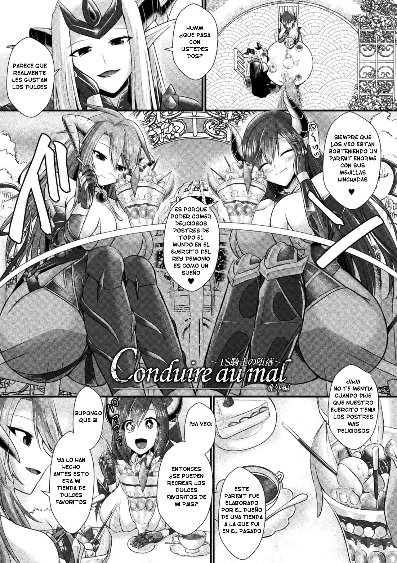 Conduire au mal ～TS Kishi No Daraku~ bangaihen page 1 full