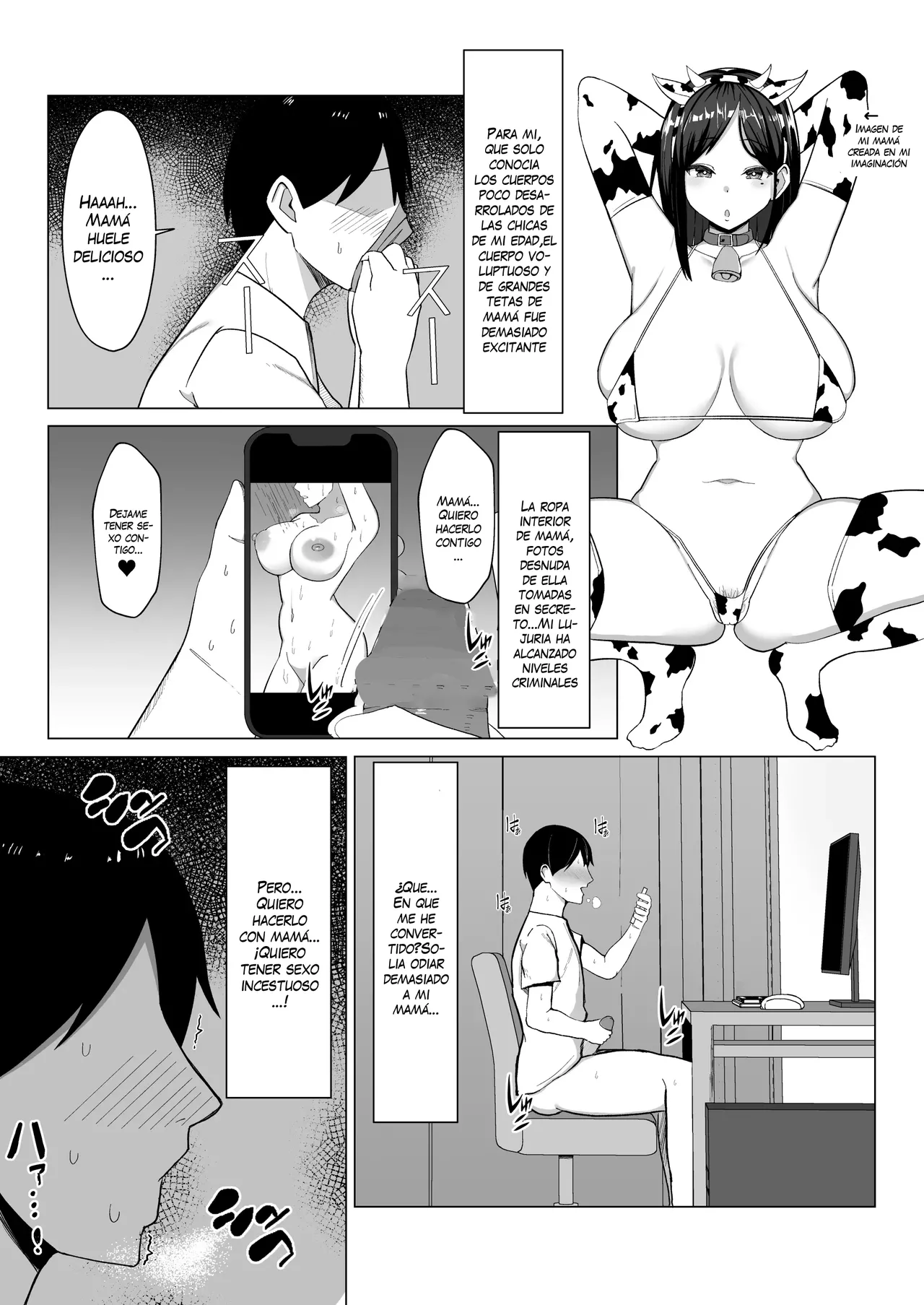 Kaa-chan to Sex Shinai to Derarenai Heya ~Kuchiurusai Haha to Hankouki no Ore~ | A Room I Can't Leave Without Having Incestuous Sex With My Mom: My Nagging Mother and Rebellious Me page 8 full
