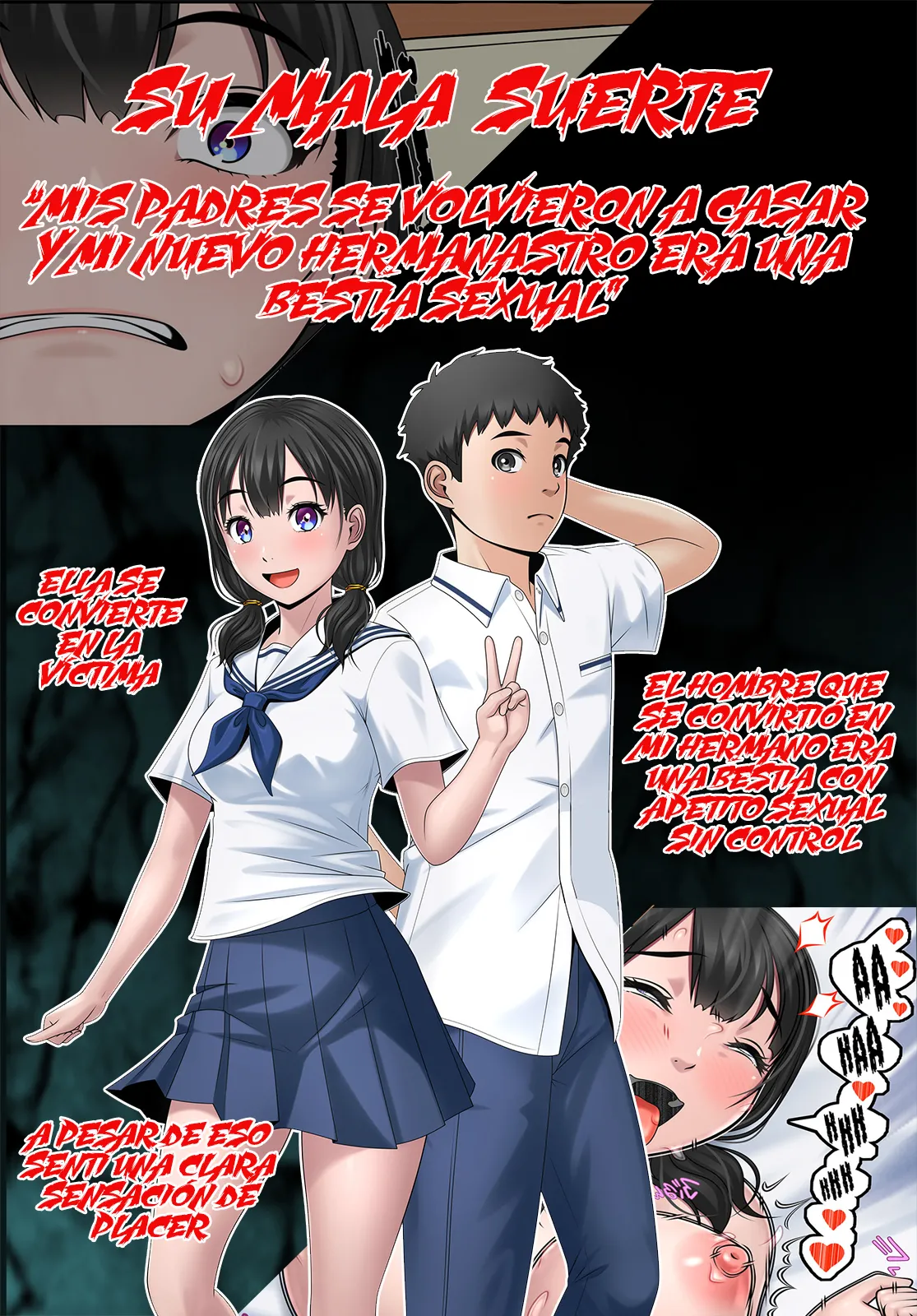 Kanojo no Bad Luck ~Oya no Saikon, Dekita Gikei wa Seijuu Datta~ page 1 full