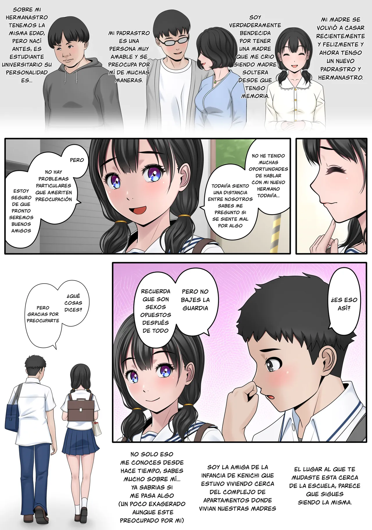 Kanojo no Bad Luck ~Oya no Saikon, Dekita Gikei wa Seijuu Datta~ page 5 full