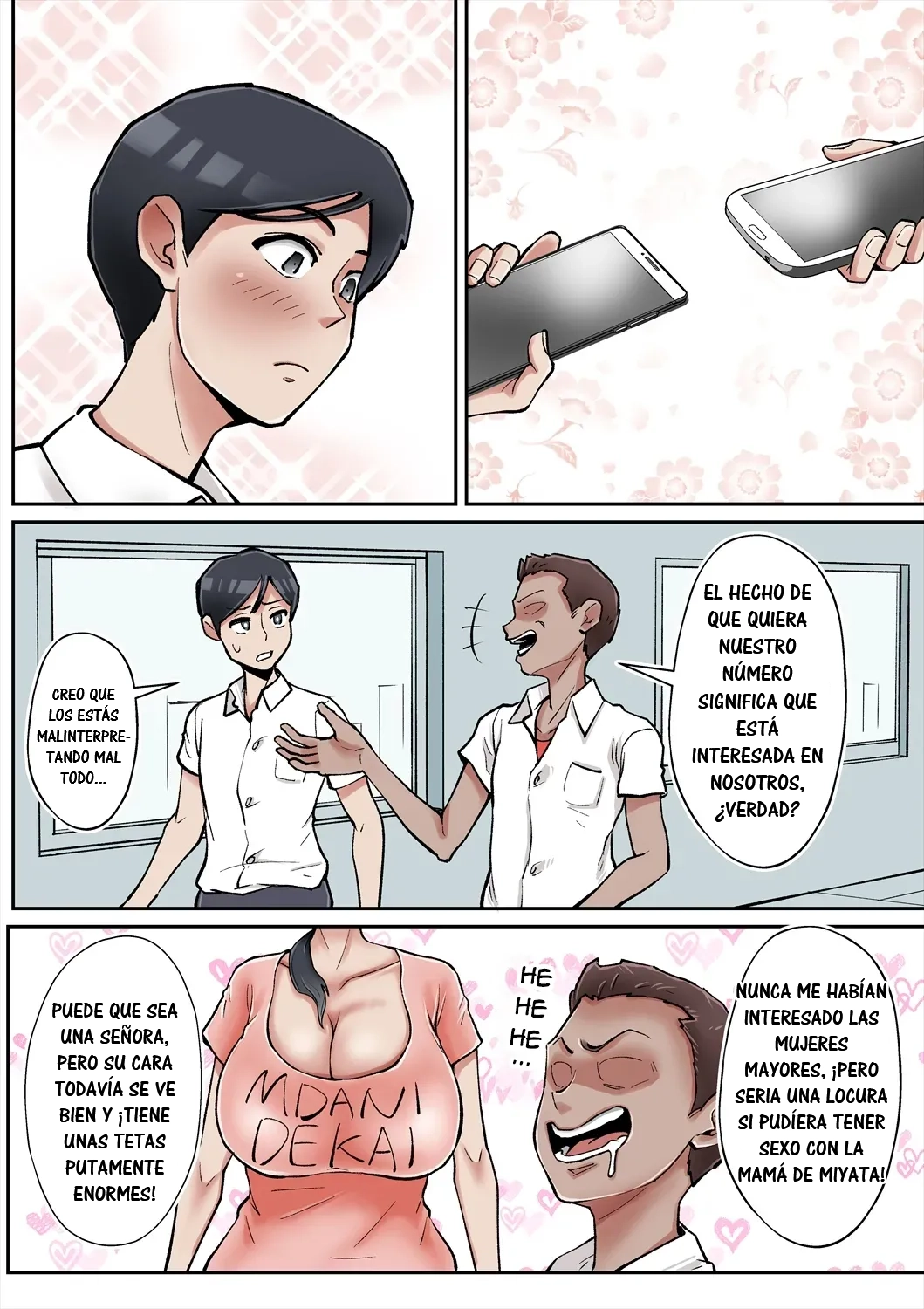 Ore mo Miyata no Okaa-san Suki datta no ni!｜¡¡Yo También Quiero Tener Sexo con La Madre de Mayata!! page 5 full