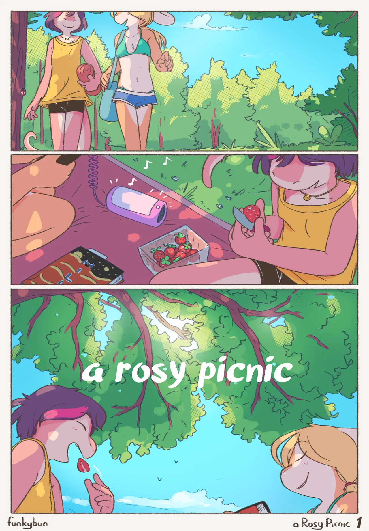 A Rosy Picnic page 1 full