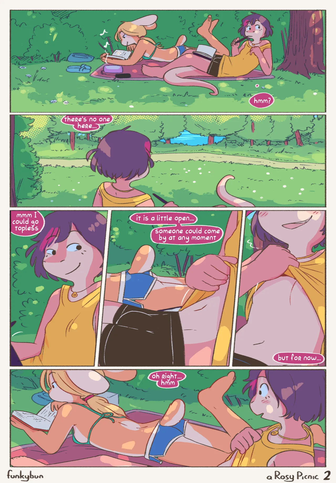A Rosy Picnic page 2 full