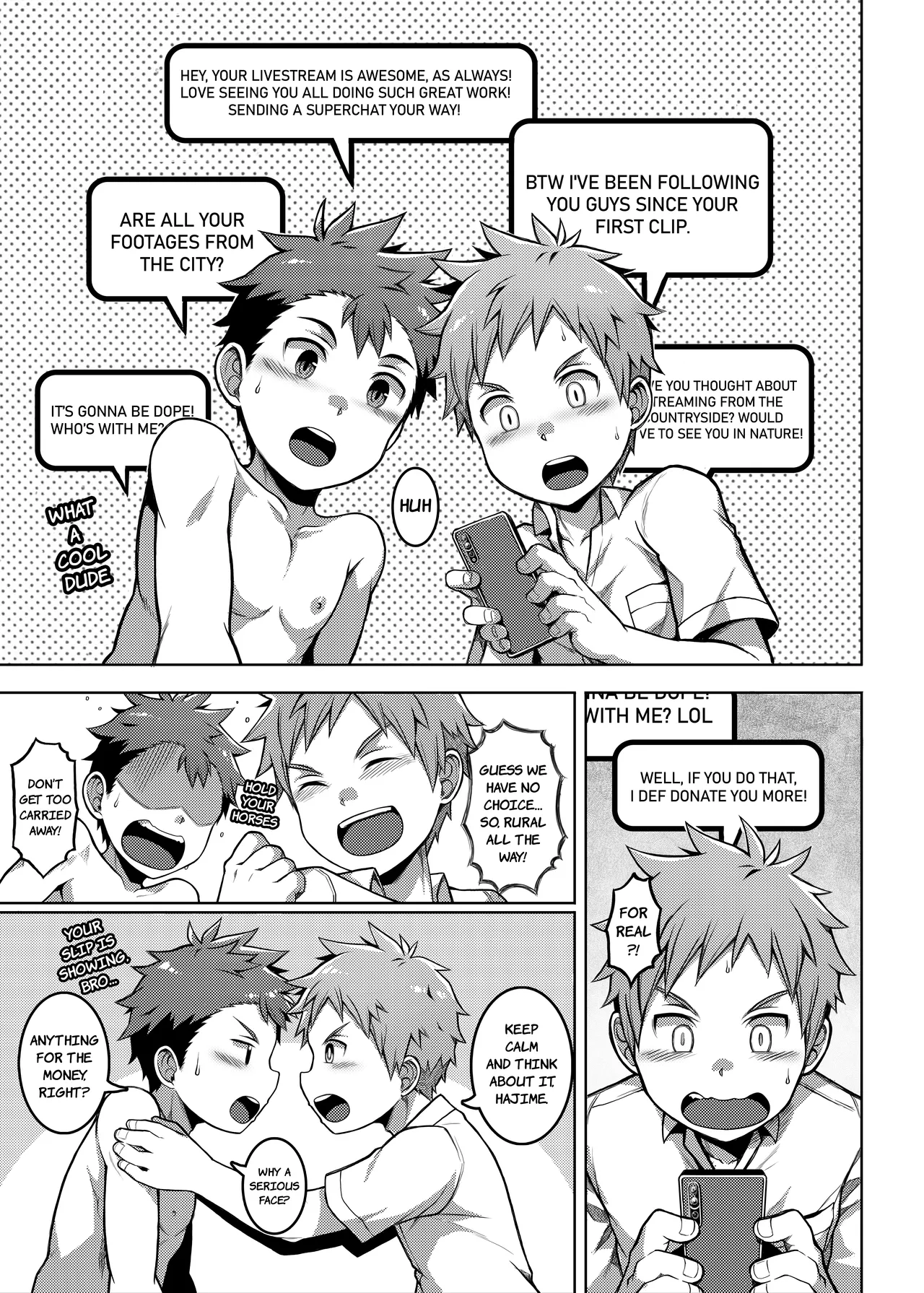 Ore no Classmate wa Roshutsukyou datta Ken ~Inaka Tabi Hen~ | The Case of my Exhibitionist Classmate!! ~Countryside Trip Arc~ page 4 full