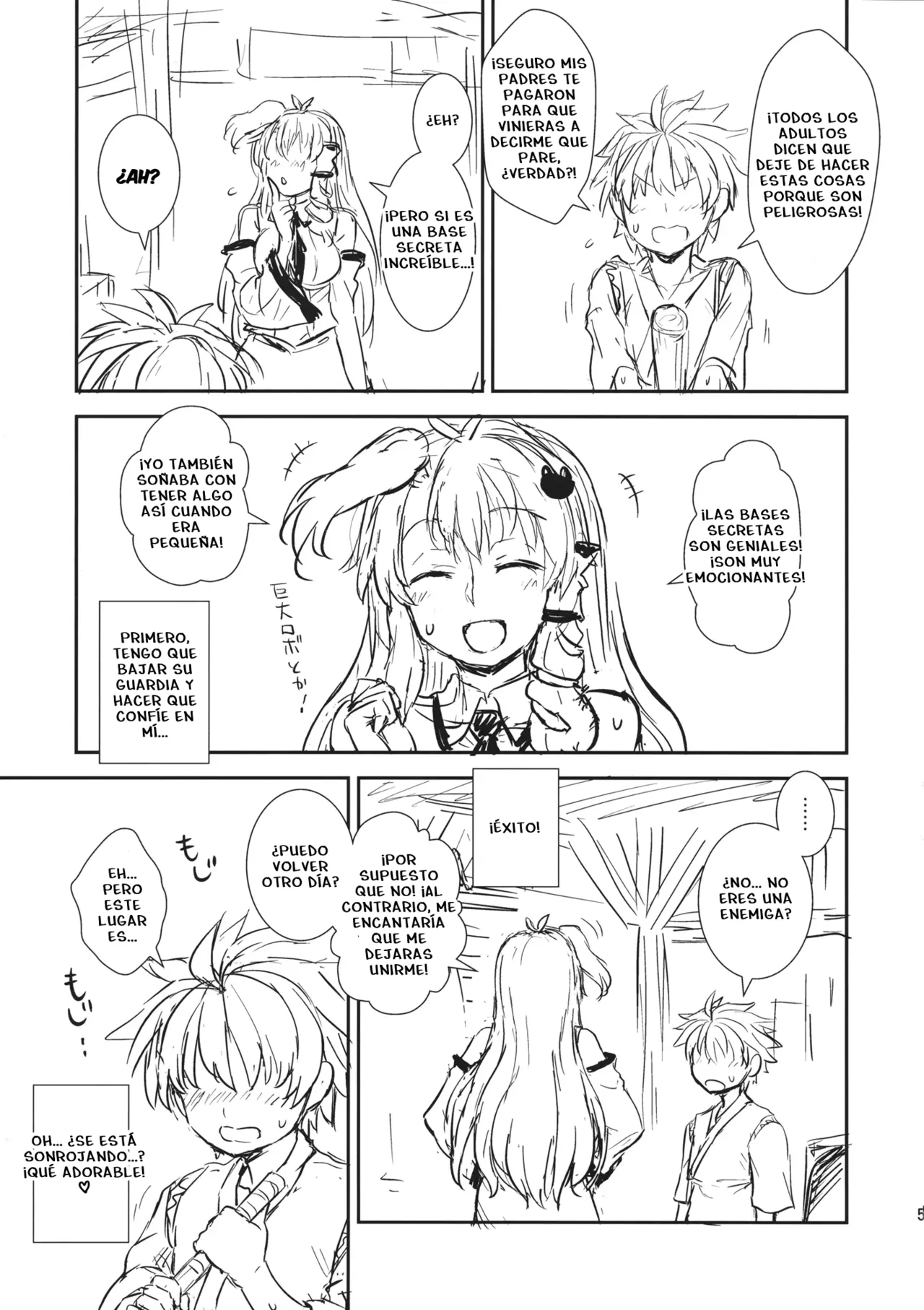 Un secreto con Sanae page 4 full