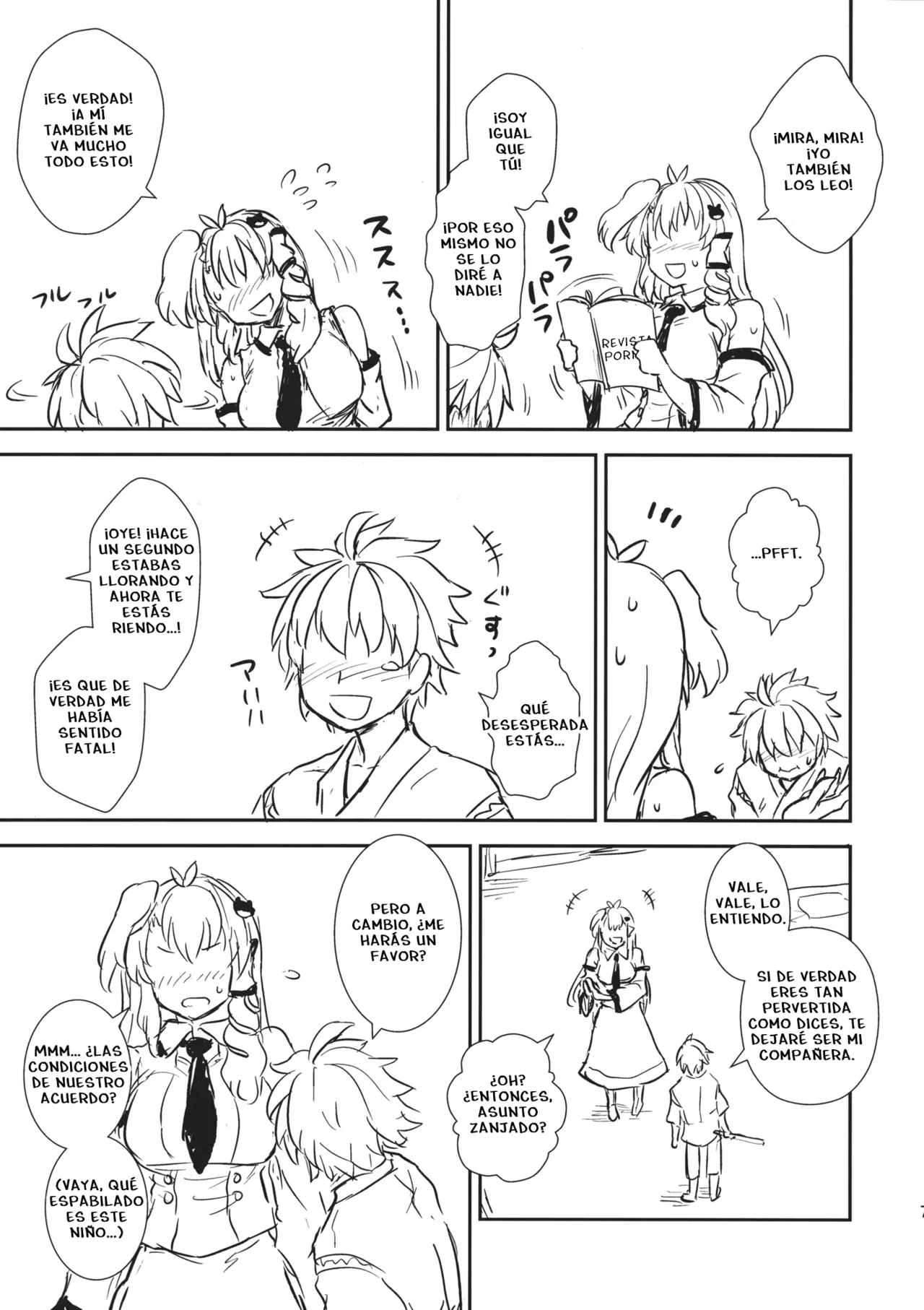 Un secreto con Sanae page 6 full