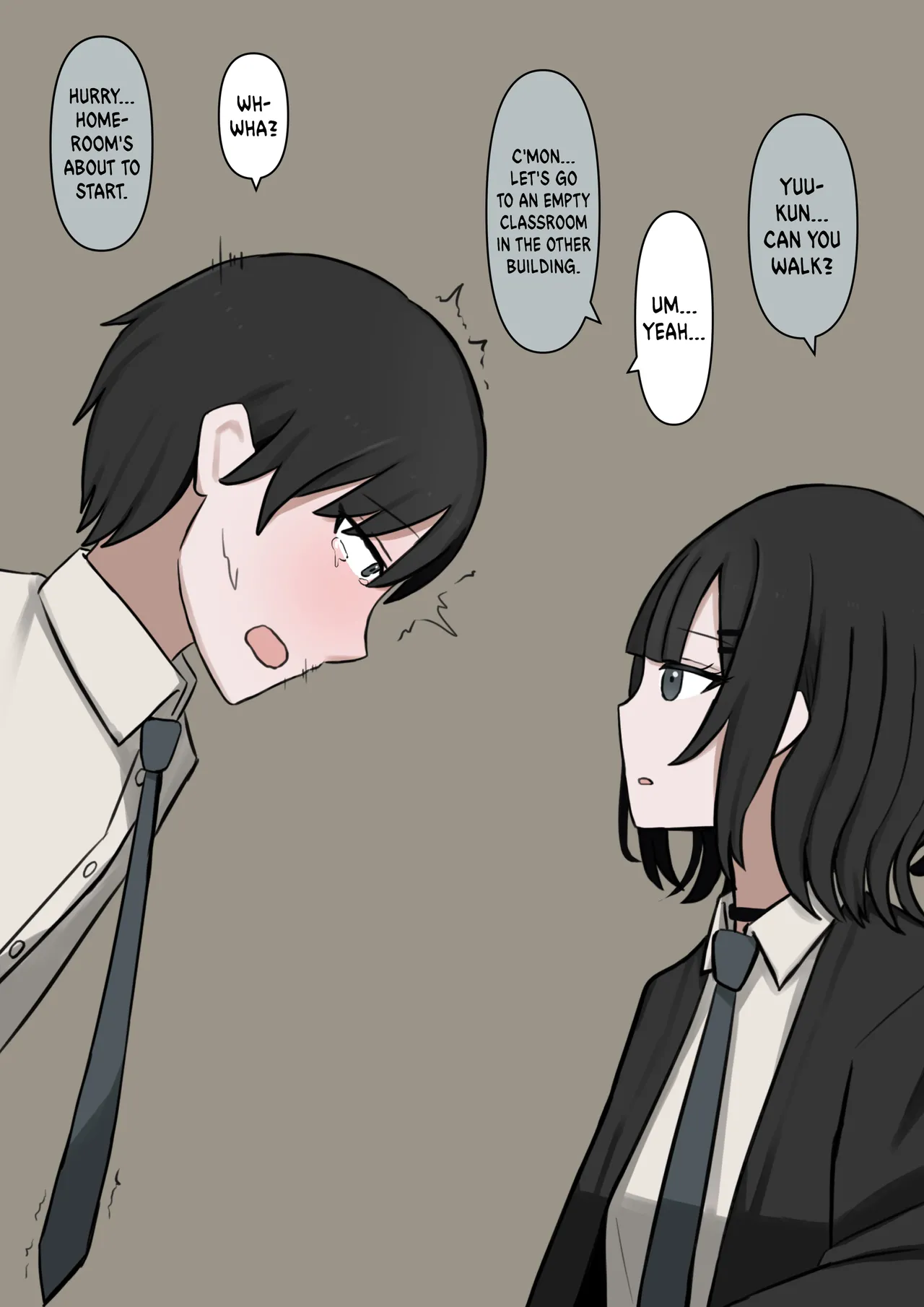 1-Jikan ni Ikkai Hatsujou suru Boku to S datta Noku no Suki na Hito | Me Who Gets Horny Every Hour and the Sadist I Love page 5 full