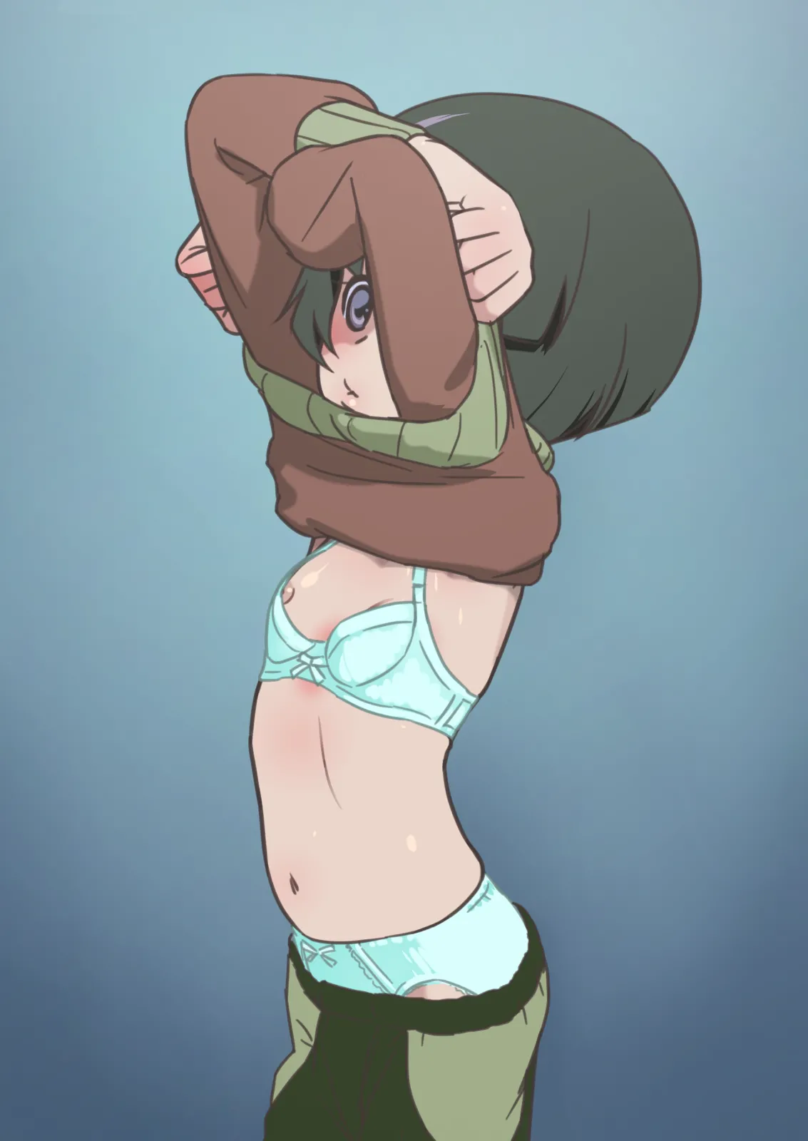 シノブがくノ一かどうかオークの巣にたたきおとせばわかる！ page 2 full