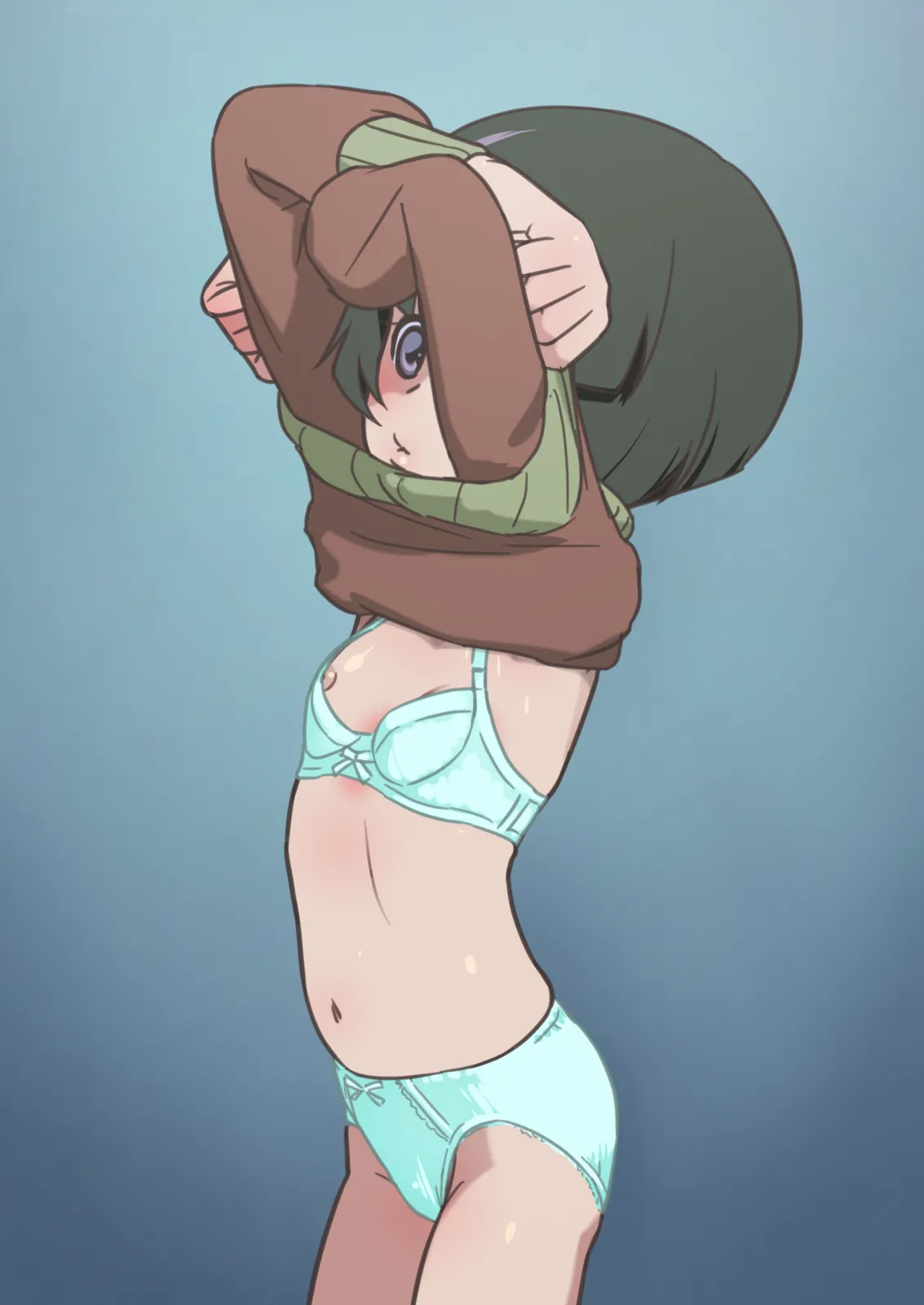 シノブがくノ一かどうかオークの巣にたたきおとせばわかる！ page 3 full