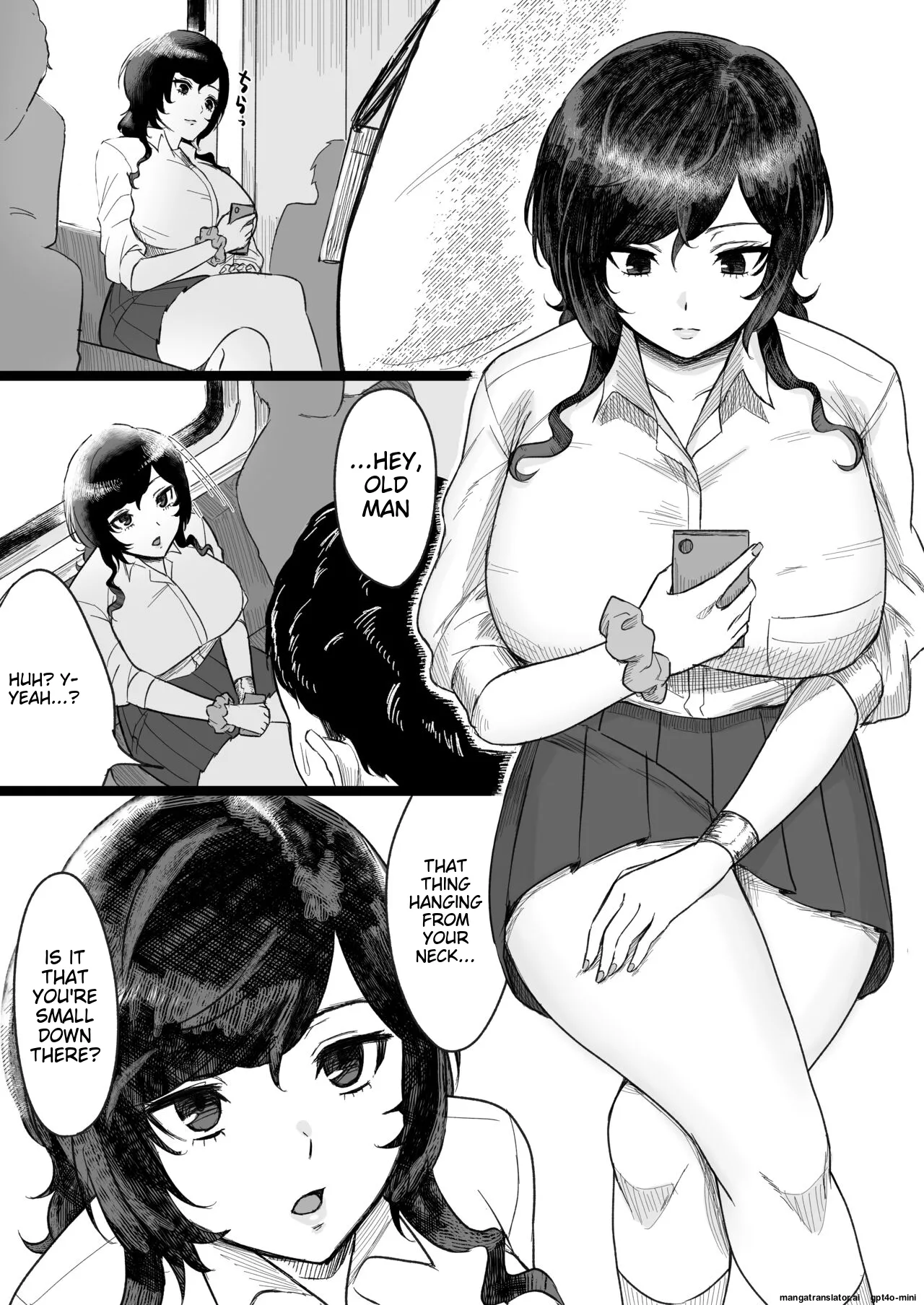 Tanshou Ojii-san ni Yasashii Sekai page 4 full