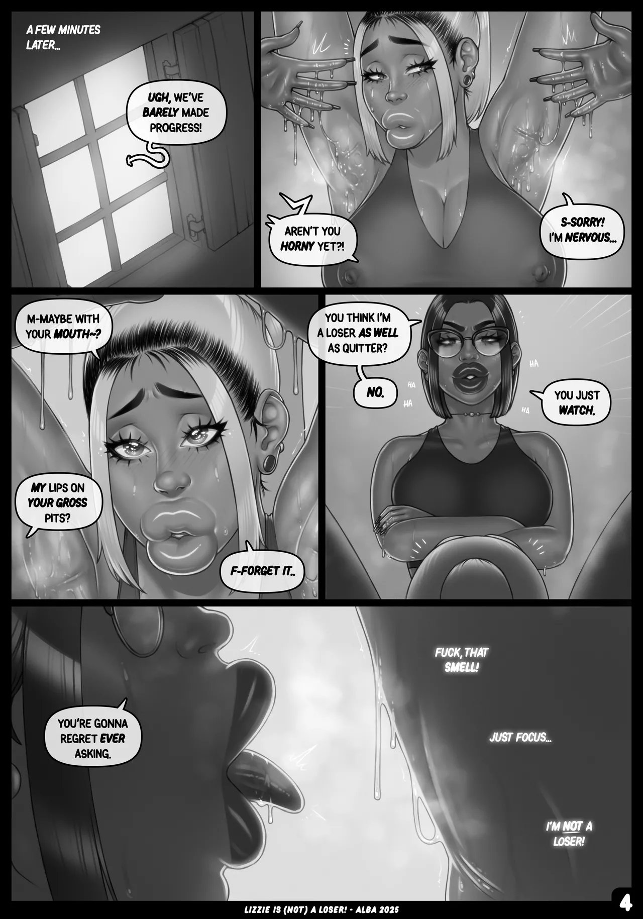 Lizzie is  a Loser! page 4 full