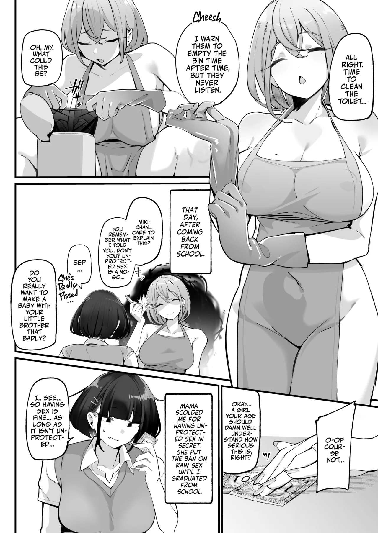 if Boku to Gasatsu na Onee no Seiyoku Shori Seikatsu ~Docchi no Ana ga Kimochi Ii no? Hen~ | My Sexual Life With My Boyish Big Sister! Whose hole feels better? page 6 full