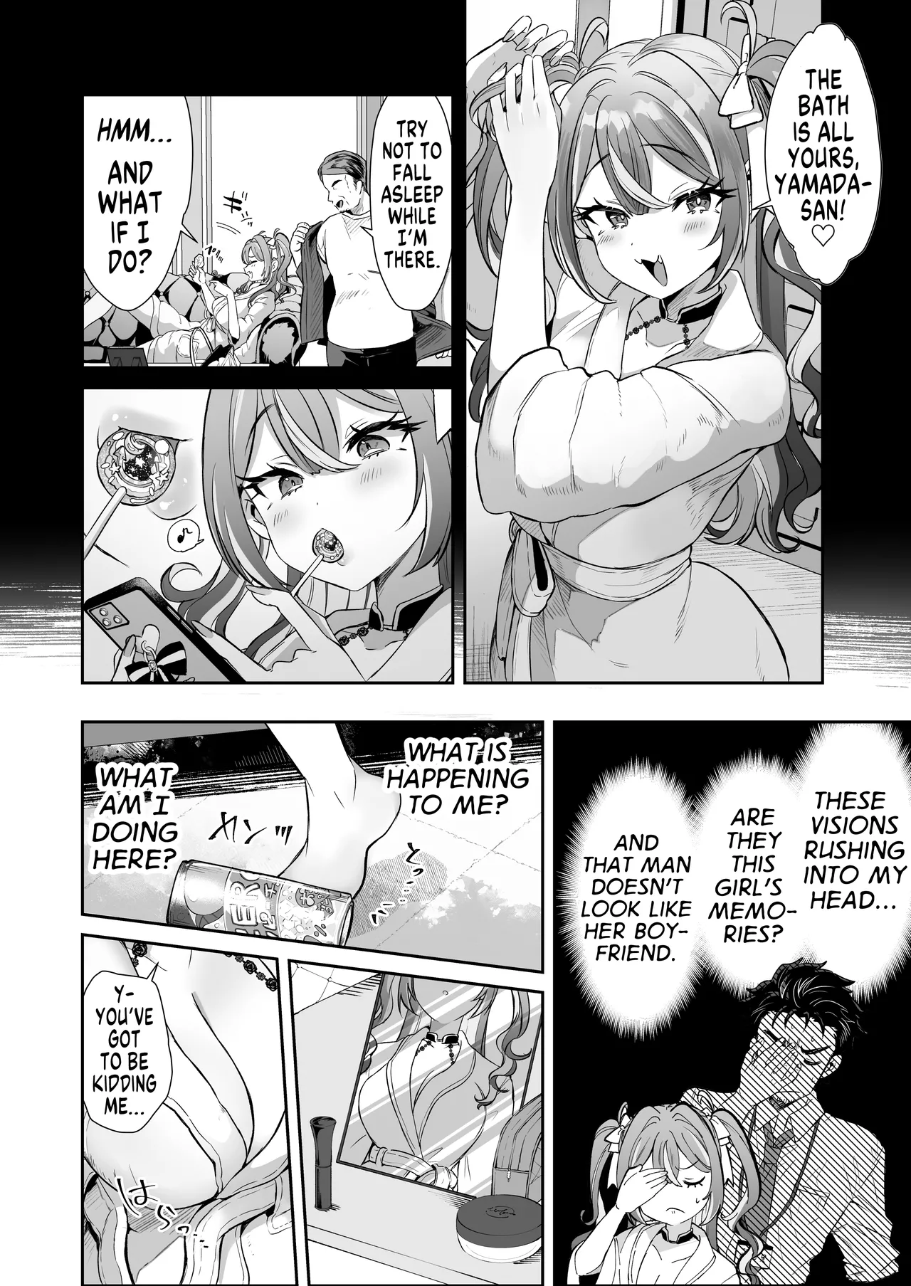 Pien na Ore, Shachiku na Watashi. ~Kinou made Black datta noni, Okitara Sekai ga Pink ni Somattete Kusa Nan da ga~ - A pien me, A slave me. It was a black company until yesterday, but when i woke up, the world was dyed in Plonk and i can't help but laugh page 10 full