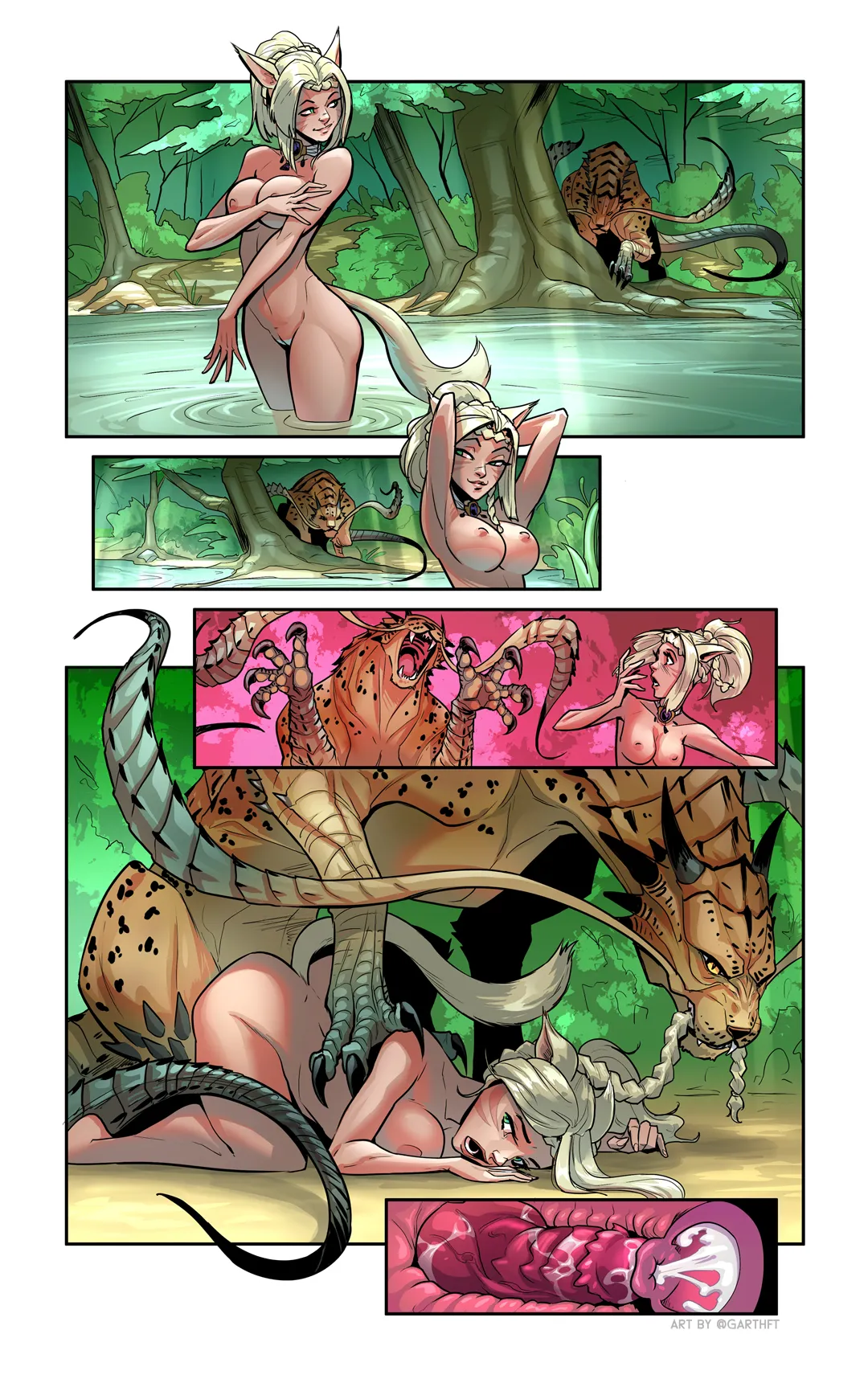 Original short comics page 5 full