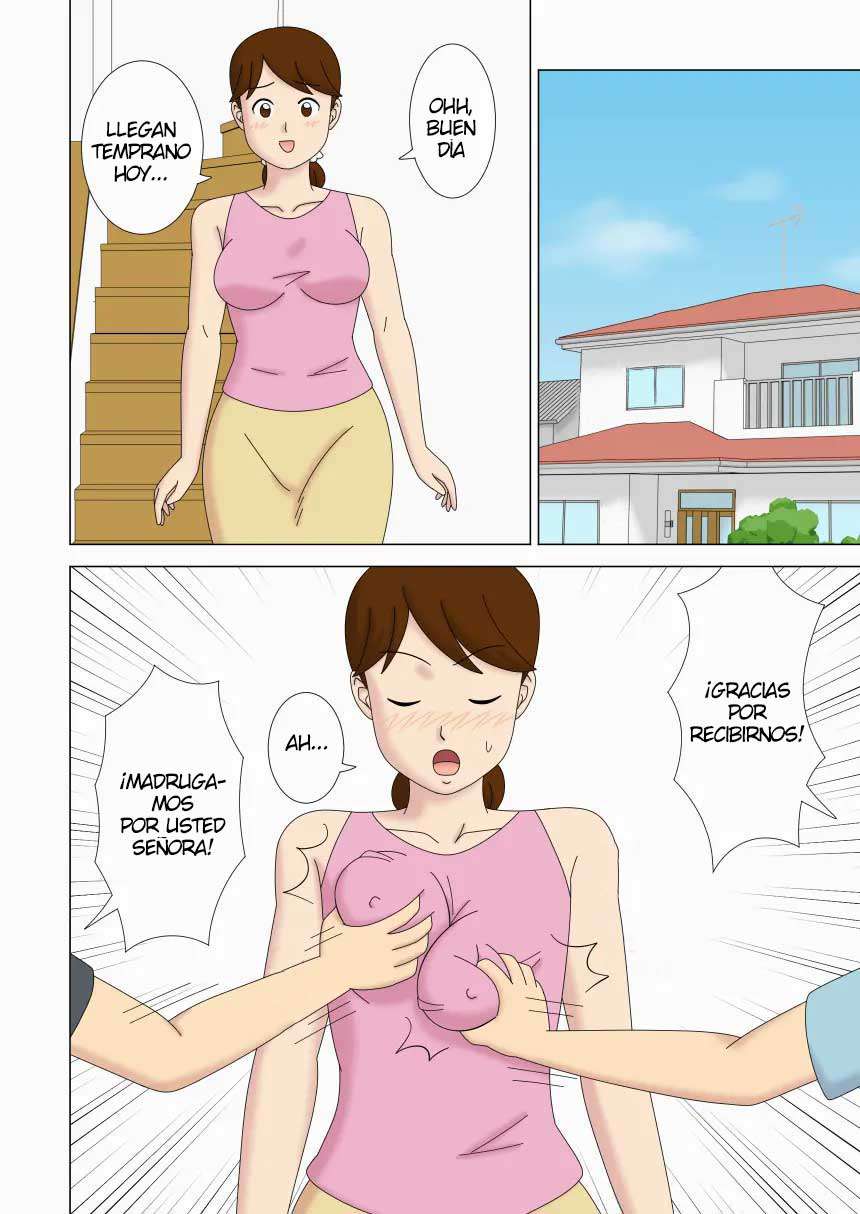 Mothercorn Vol. 4.5 ー Ayatsurareta Tomodachi no Mama ni Yaritaihōdai!｜Madrecornio Vol. 4.5 ー ¡Hagan lo que Quieran, Mamá Está Manipulada! page 4 full