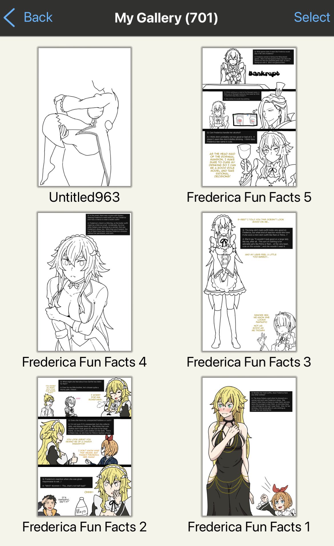 Re:Zero Collection page 9 full