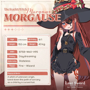 Lost Sword - Morgause cover