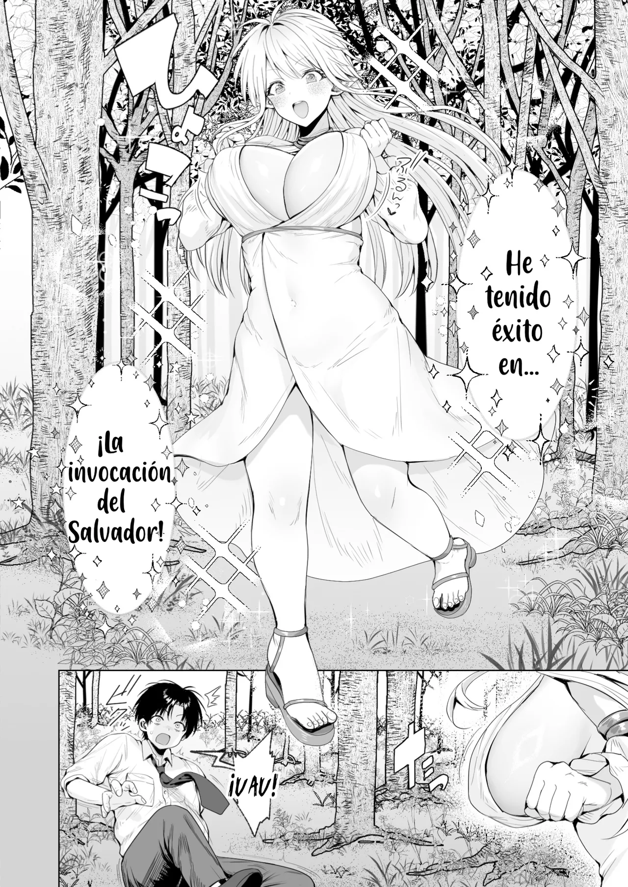 Taneuma  to shite Shoukan sareta Isekai de Elf Mama ni Amayaka sare nagara Yari makuru｜Invocado a Otro Mundo como Semental , Me Dejo Consentir por una Mamá Elfa Mientras Follo Sin Parar page 7 full