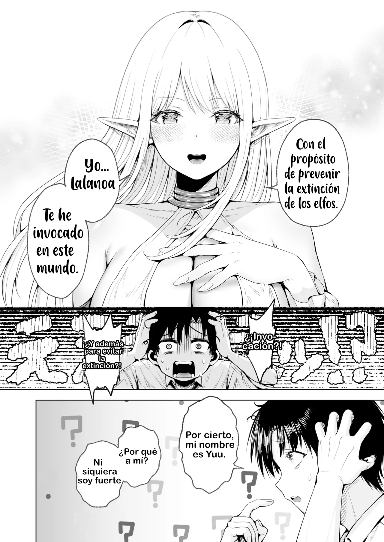 Taneuma  to shite Shoukan sareta Isekai de Elf Mama ni Amayaka sare nagara Yari makuru｜Invocado a Otro Mundo como Semental , Me Dejo Consentir por una Mamá Elfa Mientras Follo Sin Parar page 9 full