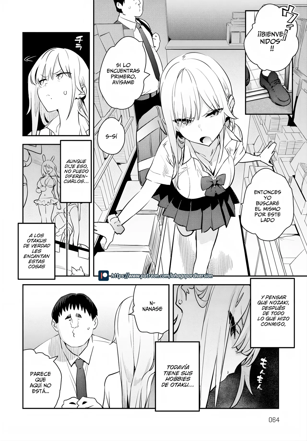 Bijo to Yajyuu 4th ~Gal to Kimoota~ | La Bella Y La Bestia Parte 4 ~La Gyaru Y El Repugnante Otaku~ page 6 full