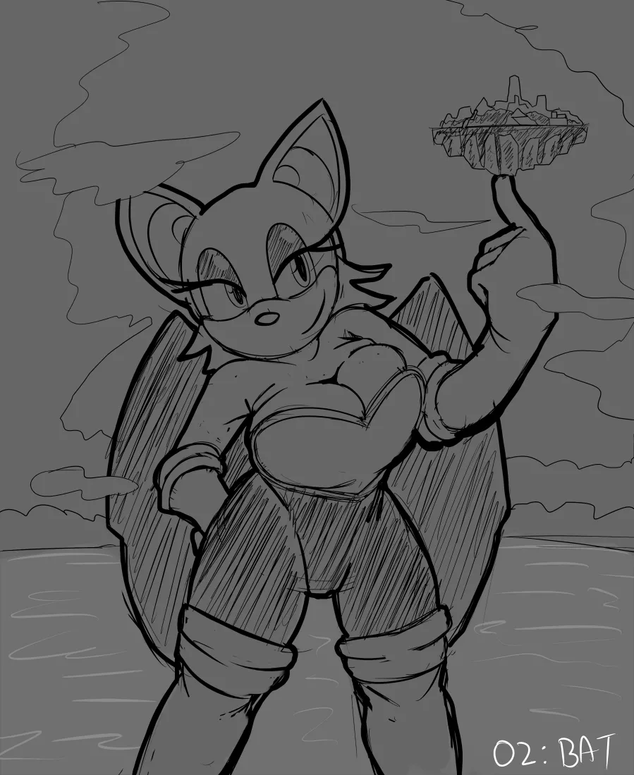 Sonic Sketchtember 2025 page 2 full