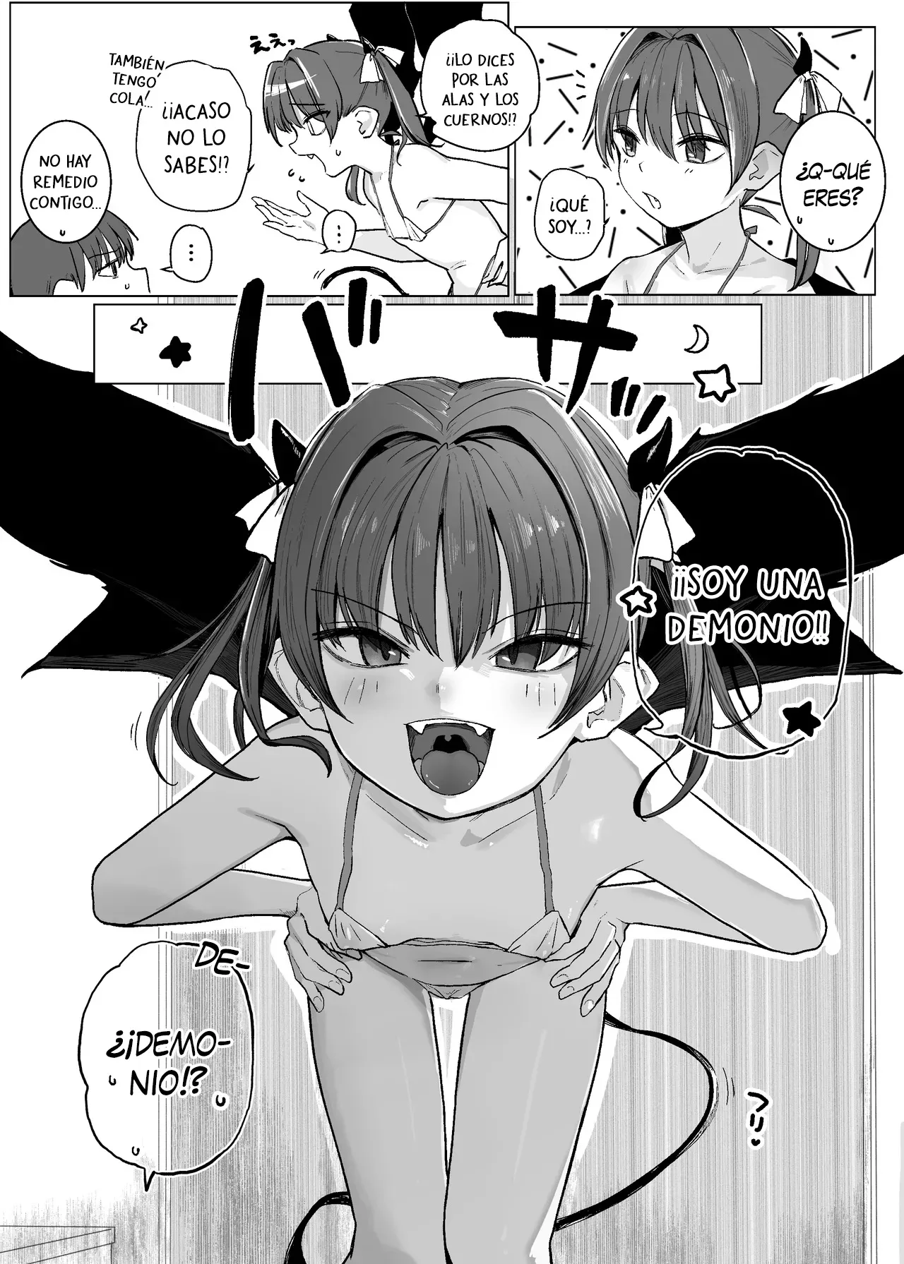 Akuma o Chinpo de Yattsukero!! - ¡¡Derrota a la demonio con tu Pene!! page 6 full
