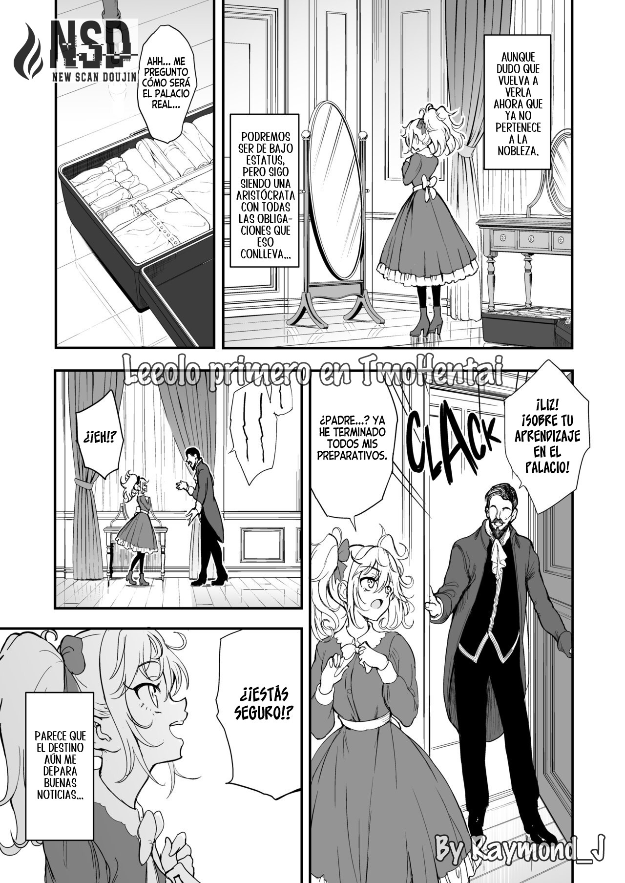 Maid Kyouiku. 8 -Botsuraku Kizoku Rurikawa Tsubaki-｜Educación de una Maid. 8 -La Noble Caída, Rurikawa Tsubaki- page 4 full