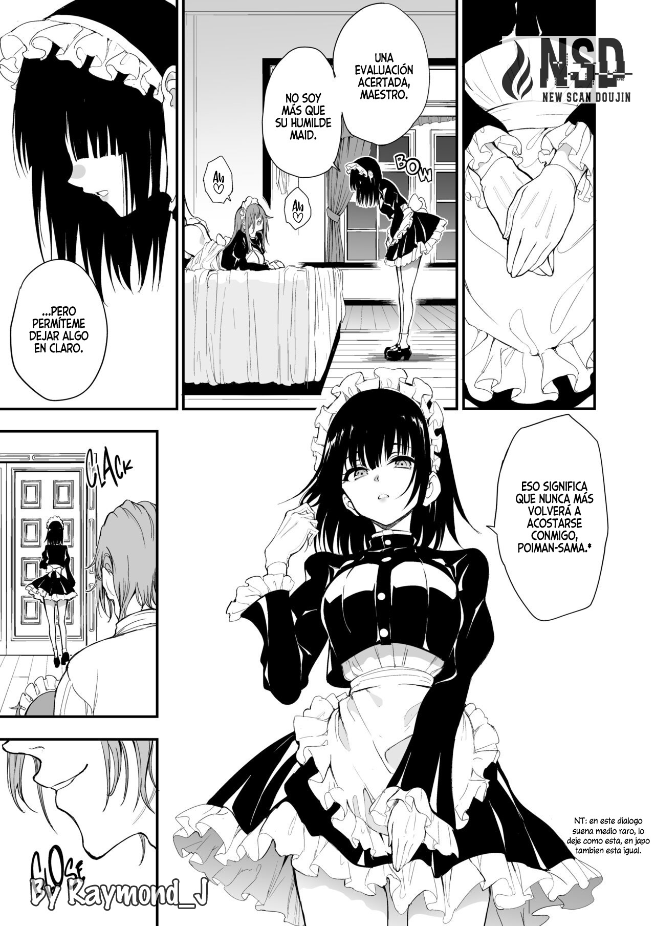 Maid Kyouiku. 8 -Botsuraku Kizoku Rurikawa Tsubaki-｜Educación de una Maid. 8 -La Noble Caída, Rurikawa Tsubaki- page 8 full