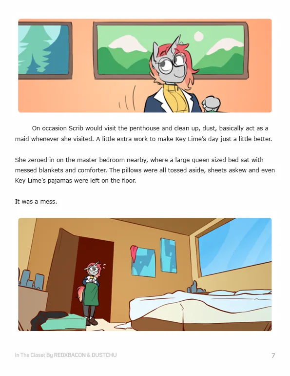 MLP: In The Closet by dastchu &amp; redxbacon page 6 full