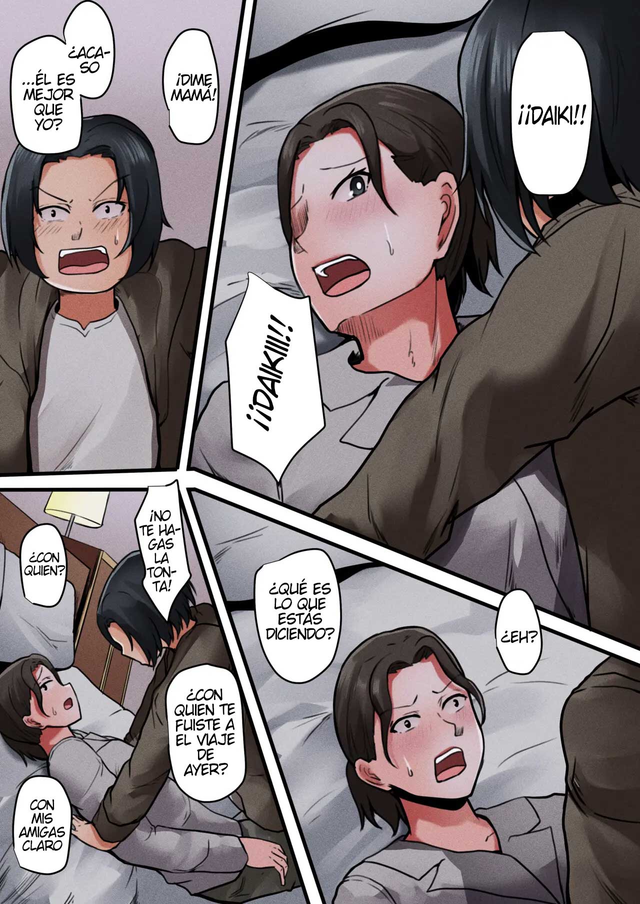 Okaa-san Kanri Appli ~Boshi Soukan Rape Hen~｜App Para Gestionar A Madres 2 ~Edición De Violación E Incesto Entre Una Madre Y Su Hijo~ page 5 full