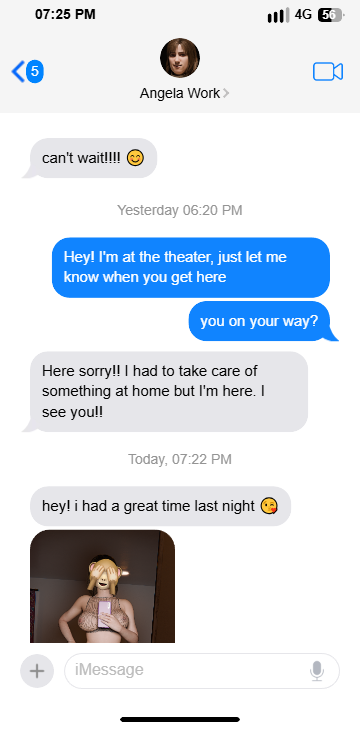 Angela's First Date page 2 full
