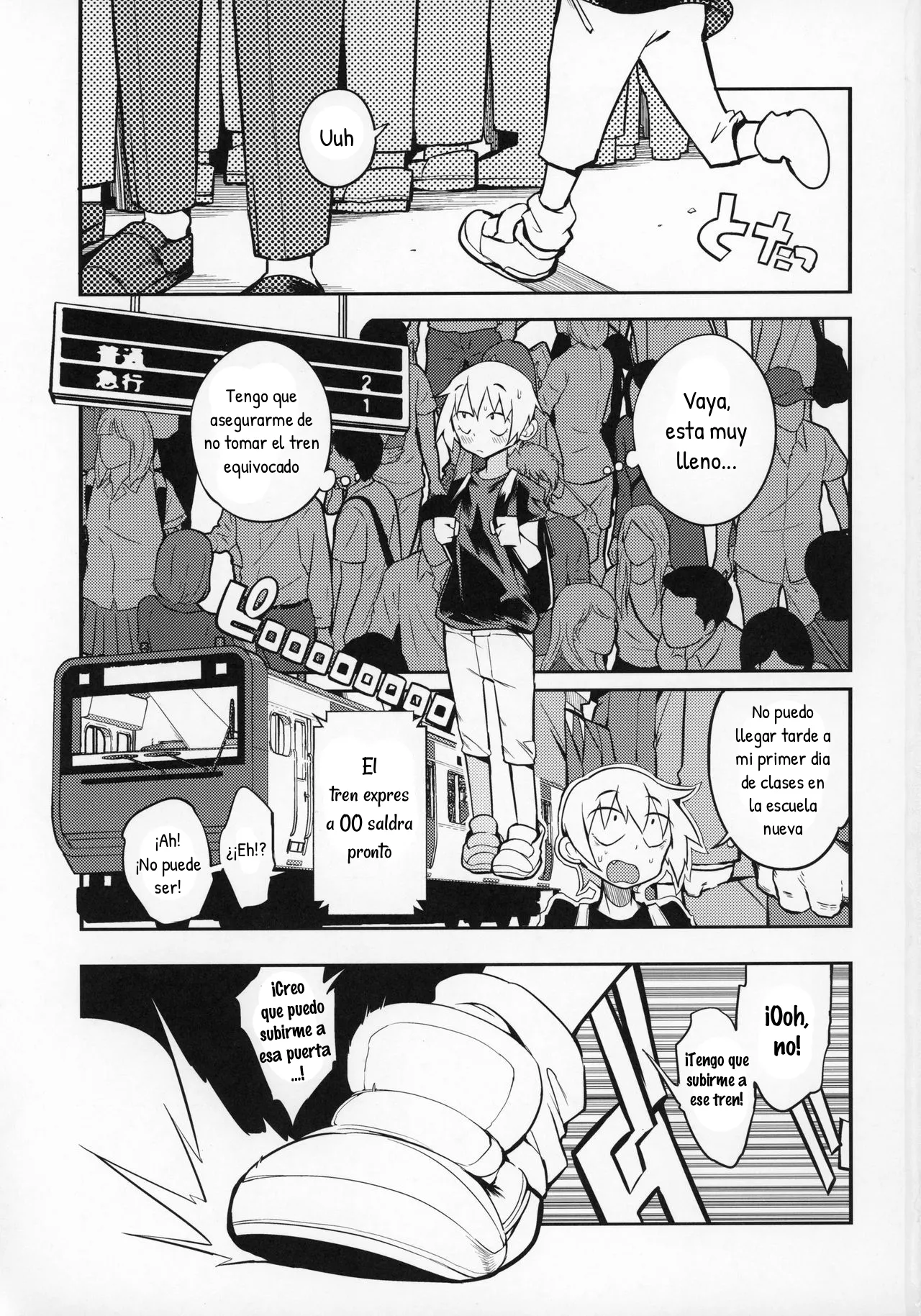 Dosukebe Jyosei Senyou Syaryou ni Boku｜Yo en el Vagón solo para Mujeres Pervertidas page 2 full