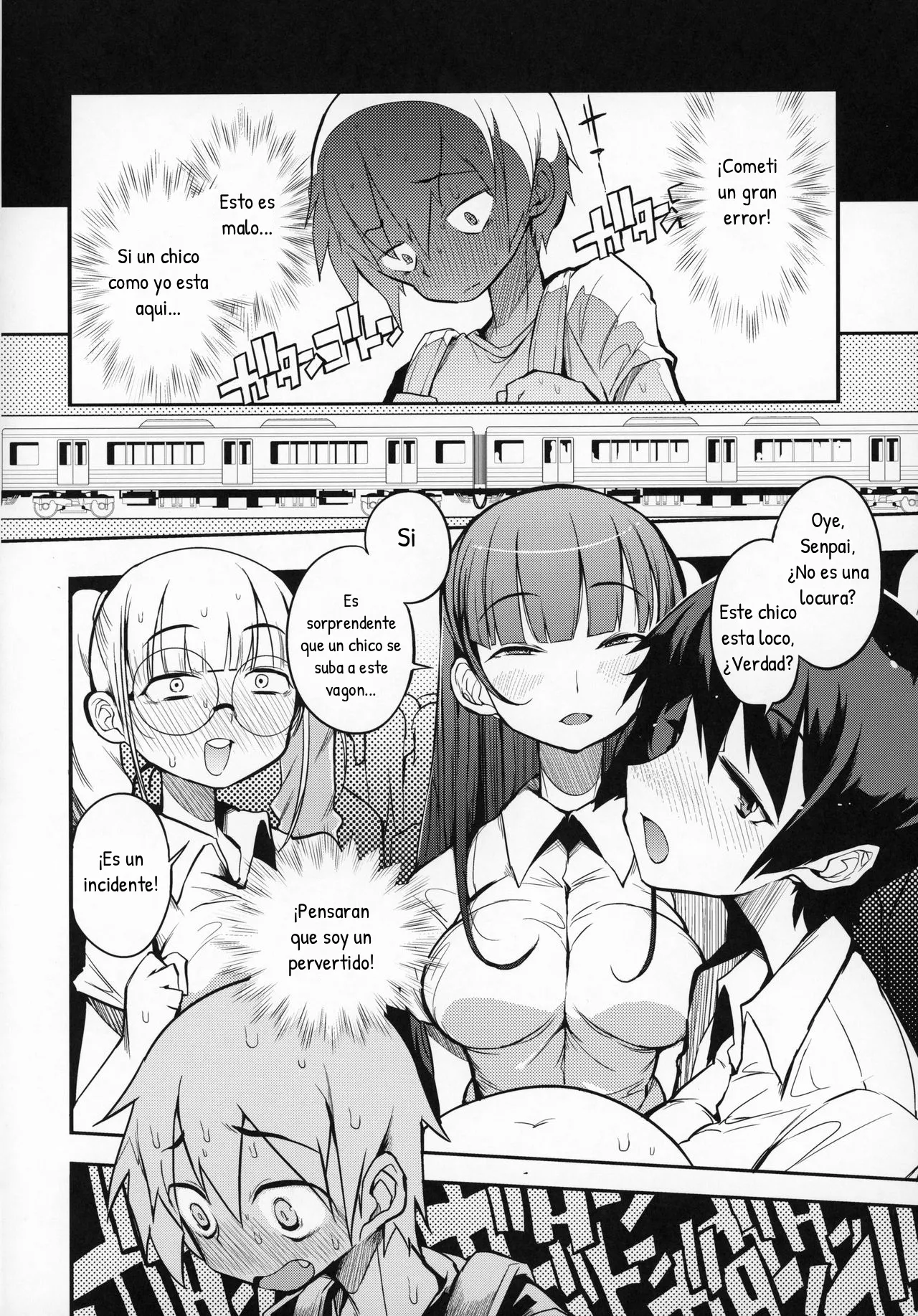 Dosukebe Jyosei Senyou Syaryou ni Boku｜Yo en el Vagón solo para Mujeres Pervertidas page 5 full