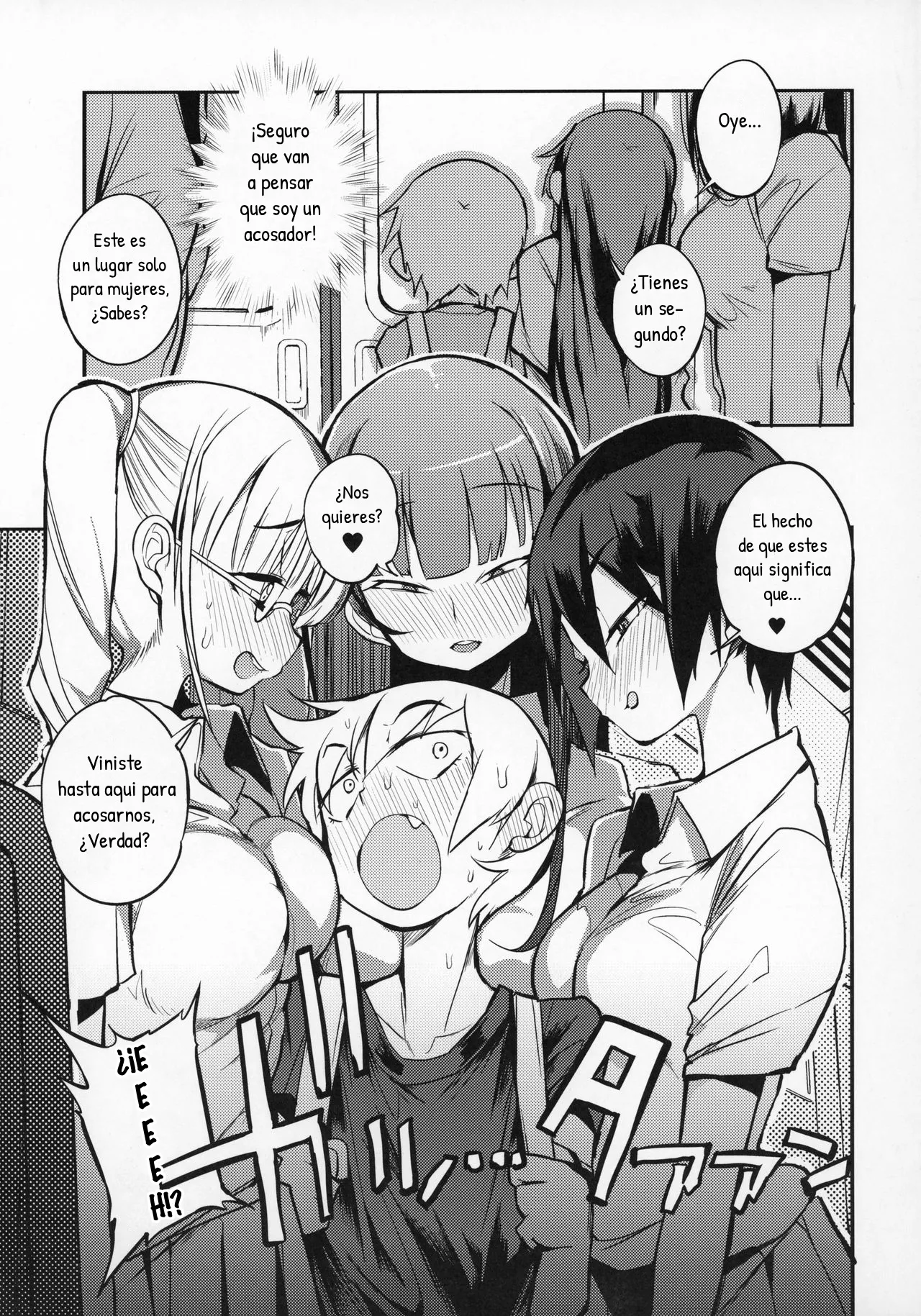 Dosukebe Jyosei Senyou Syaryou ni Boku｜Yo en el Vagón solo para Mujeres Pervertidas page 6 full