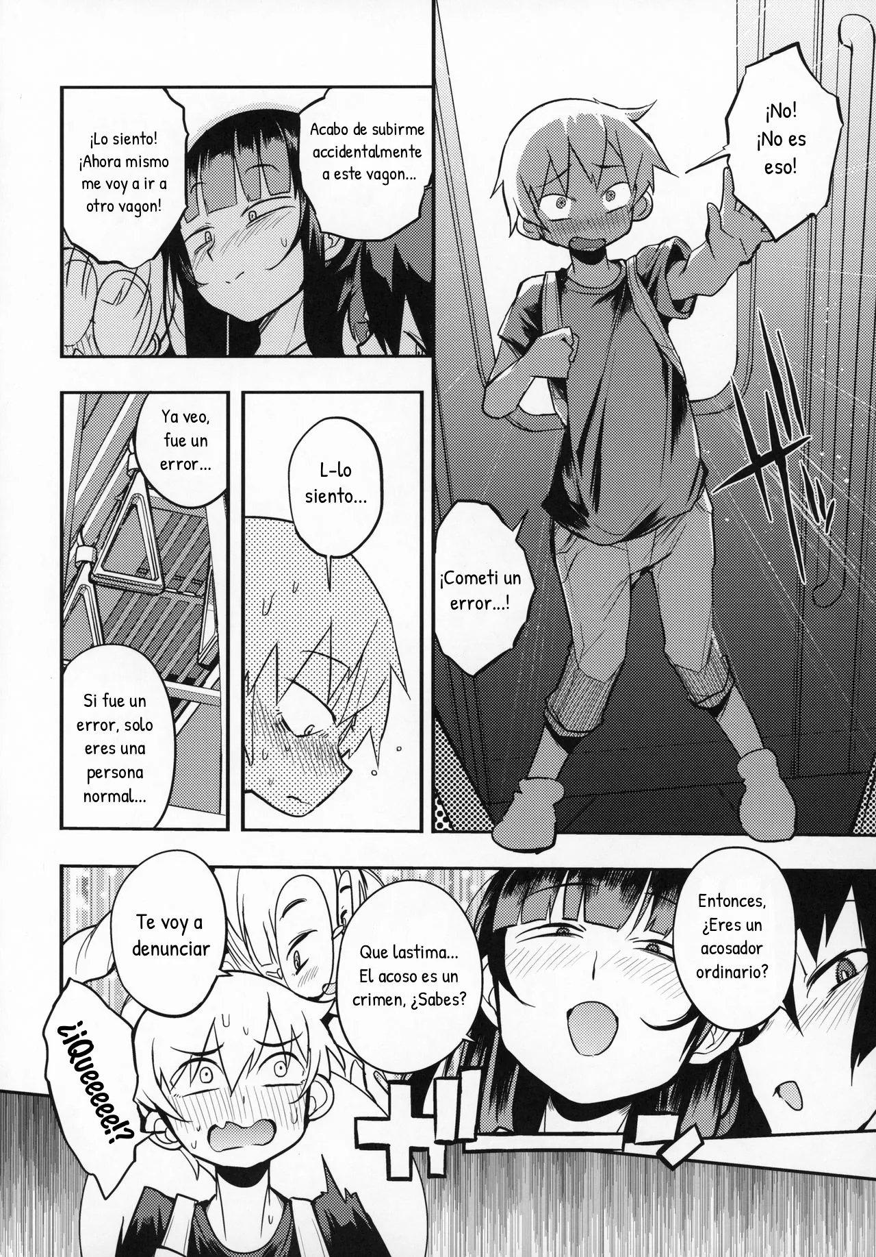 Dosukebe Jyosei Senyou Syaryou ni Boku｜Yo en el Vagón solo para Mujeres Pervertidas page 7 full