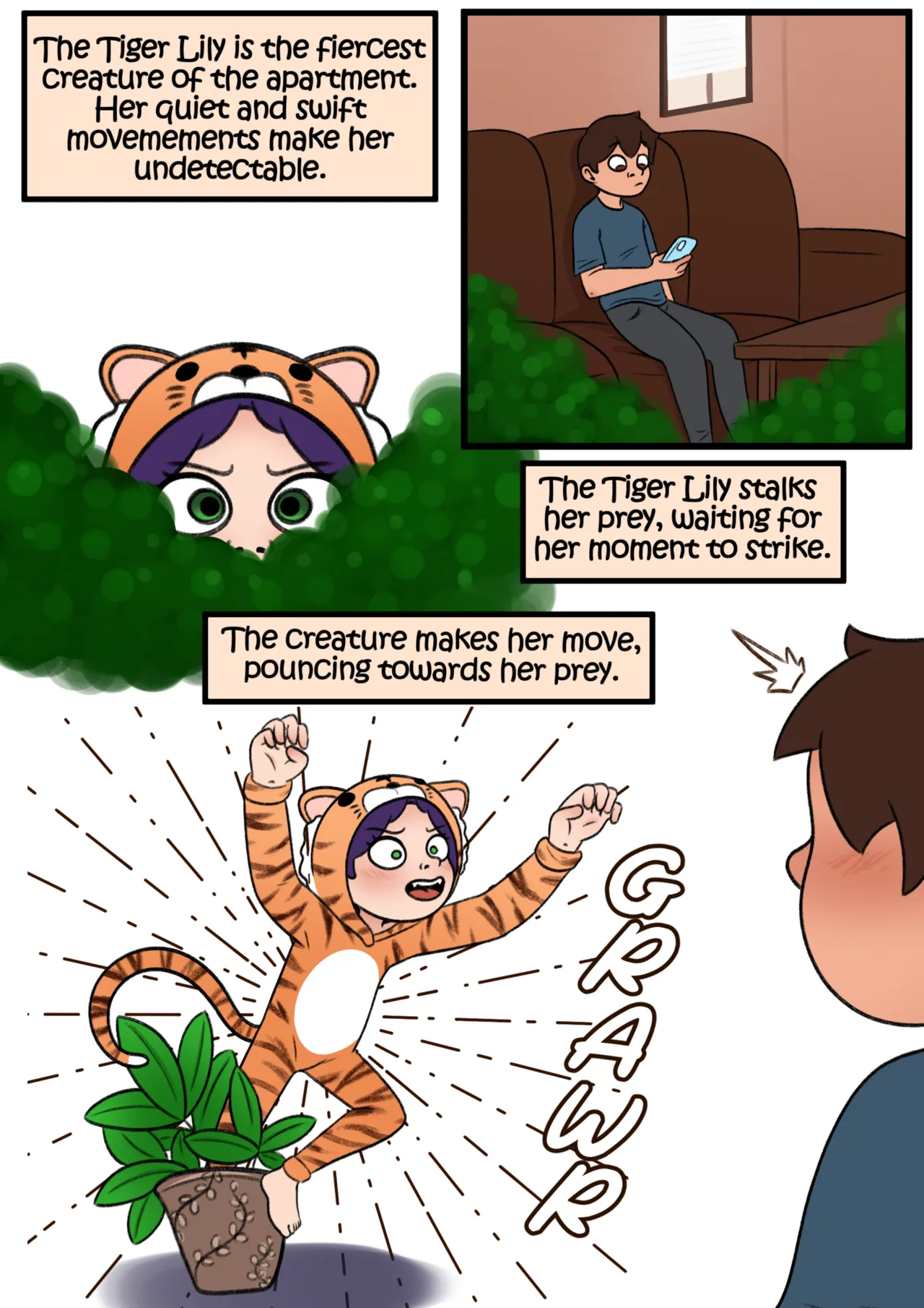 Tiger Lily and Her Tasty Prey page 2 full