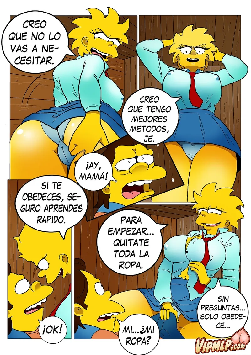Enseñame - Los Simpsons page 3 full
