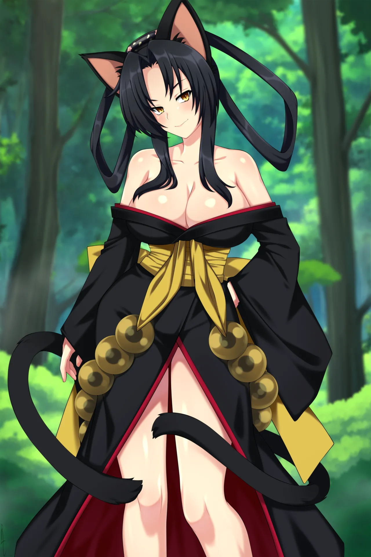DxD July set 2025 - Kuroka, Ravel, Xenovia, Mittelt page 1 full