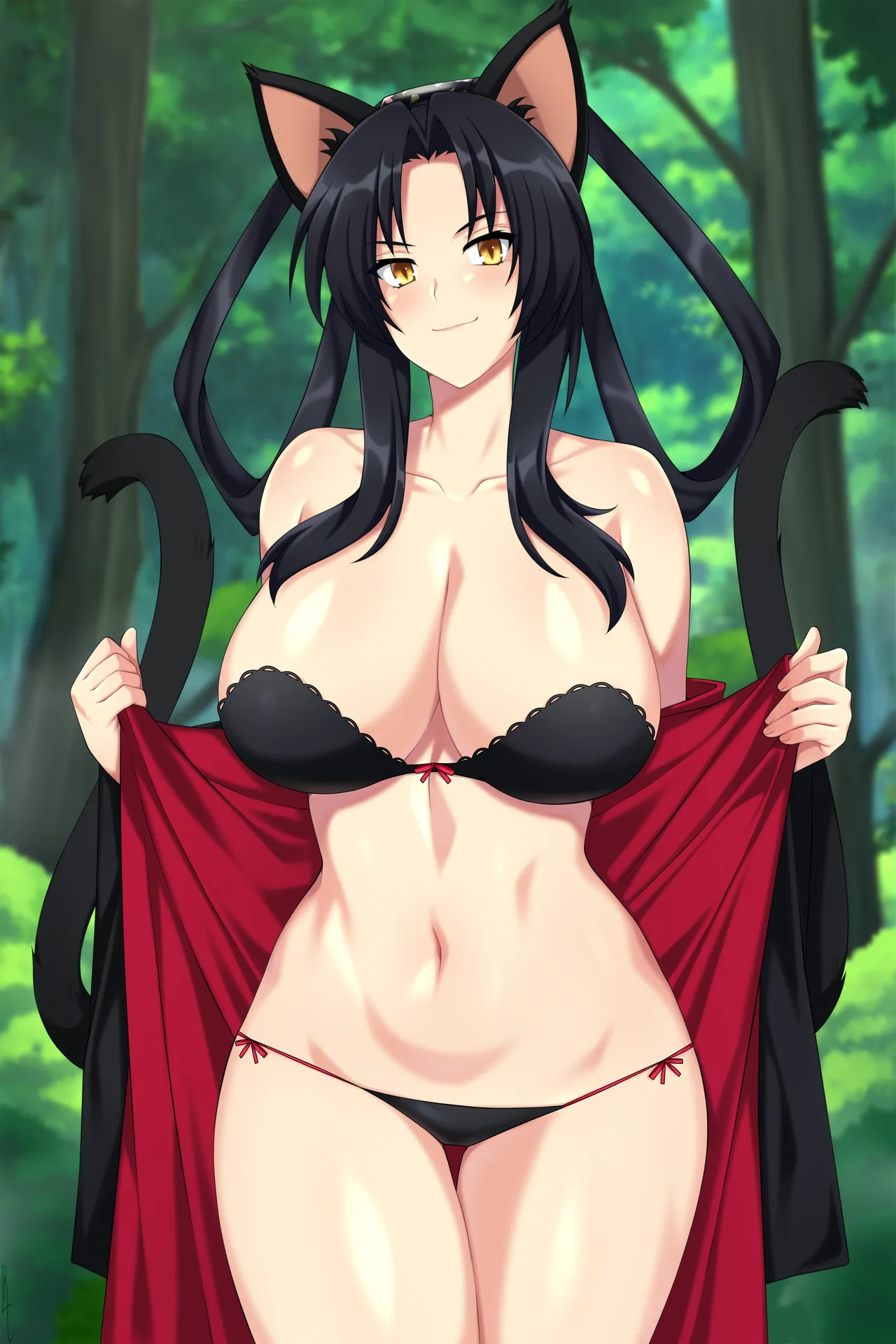 DxD July set 2025 - Kuroka, Ravel, Xenovia, Mittelt page 3 full