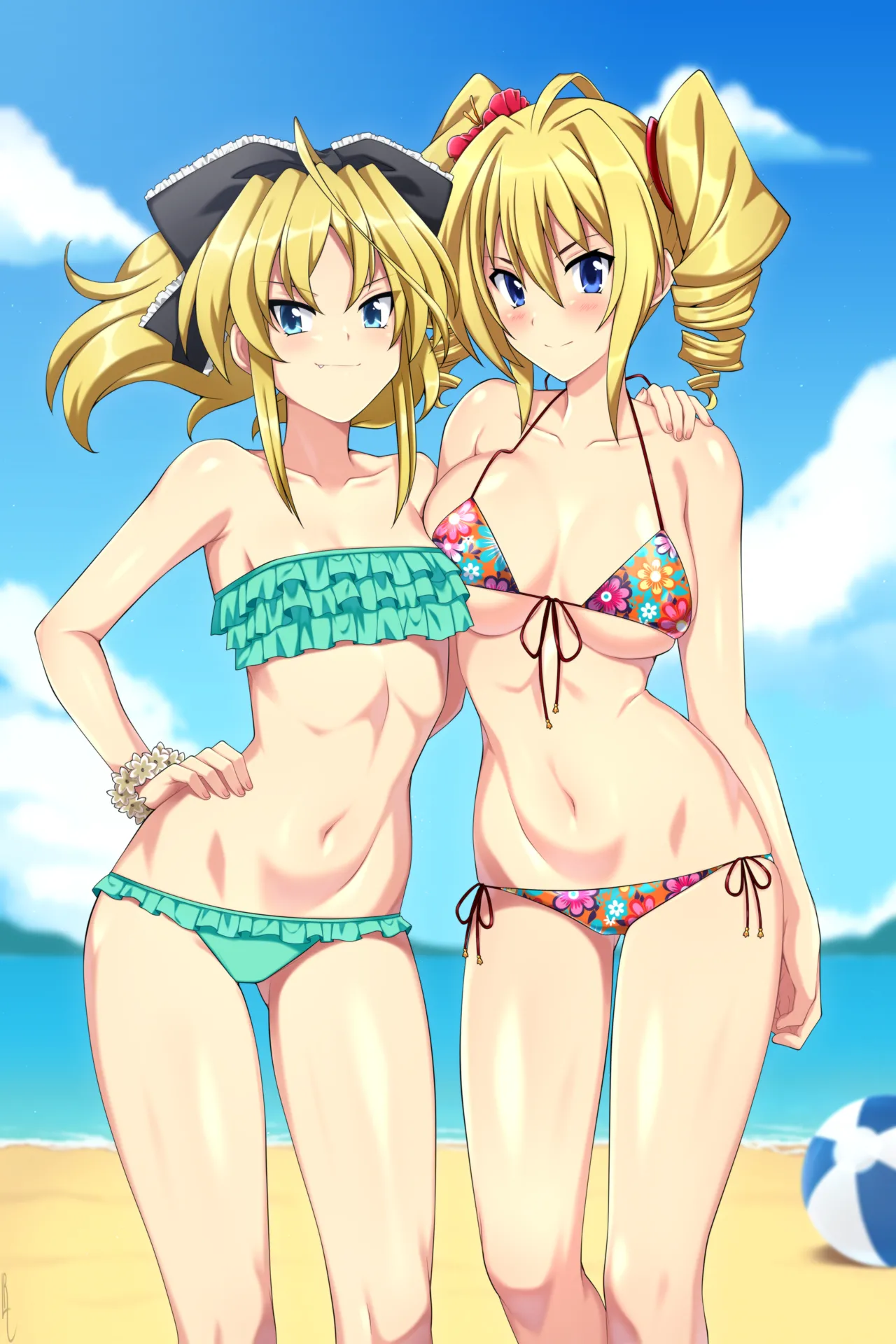 DxD July set 2025 - Kuroka, Ravel, Xenovia, Mittelt page 9 full