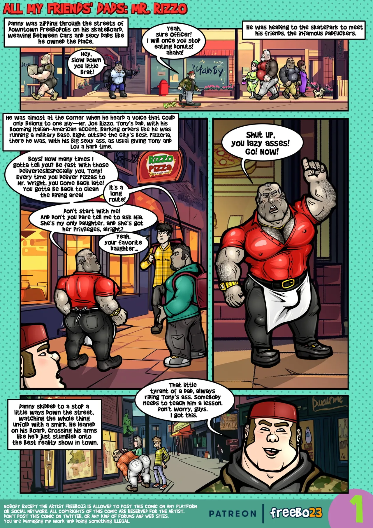 ALL MY FRIENDS DADS. 6 &amp; 7 page 1 full