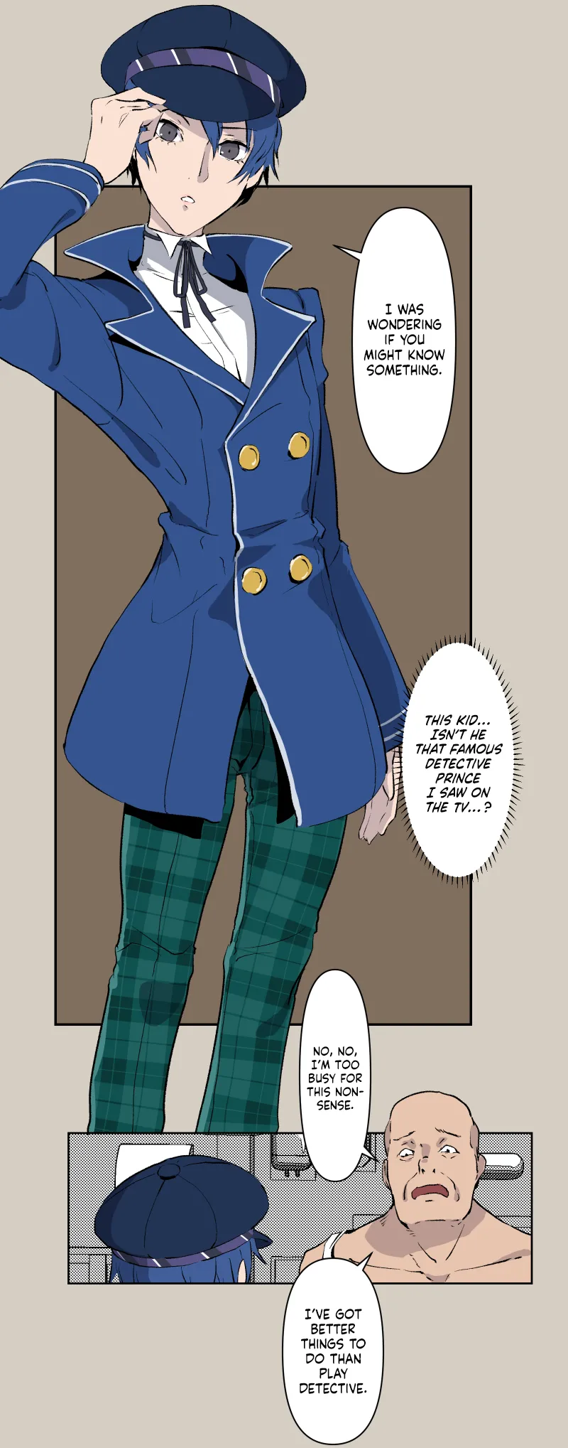 Kikikomi Chousa to Naoto Tori Shiraberare | Field Investigation &amp; Naoto’s Being Interrogated page 3 full