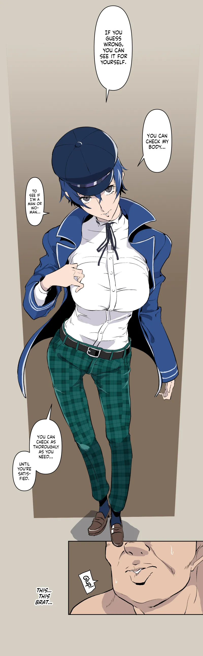 Kikikomi Chousa to Naoto Tori Shiraberare | Field Investigation &amp; Naoto’s Being Interrogated page 9 full