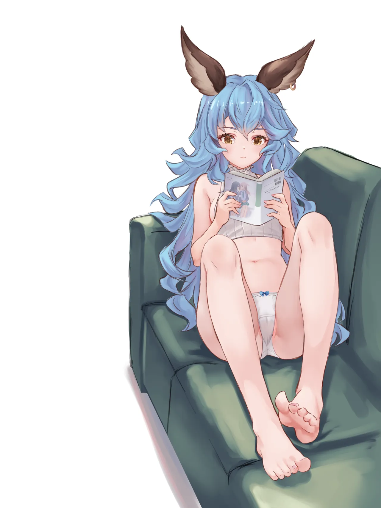 Kossori hon o yonderu Feri-chan o toru page 10 full