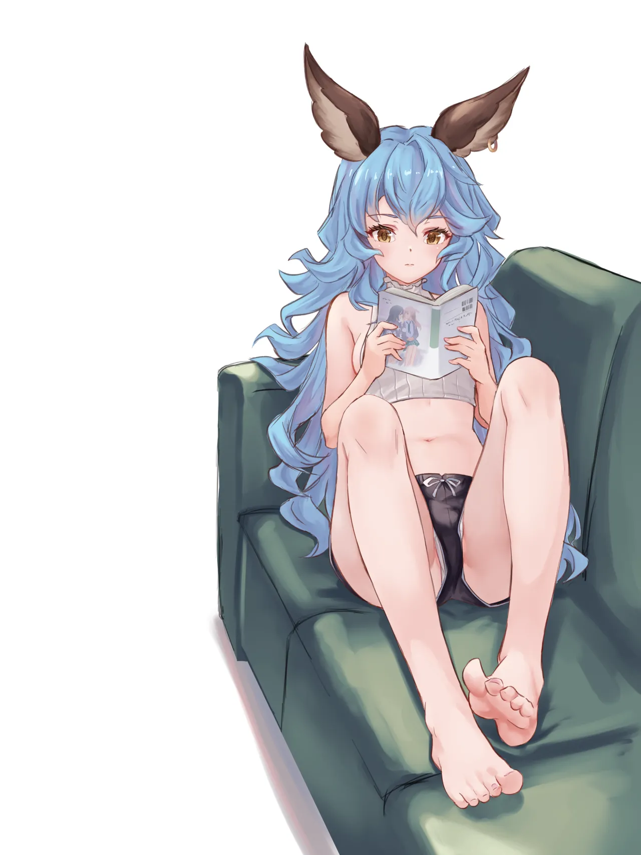 Kossori hon o yonderu Feri-chan o toru page 9 full