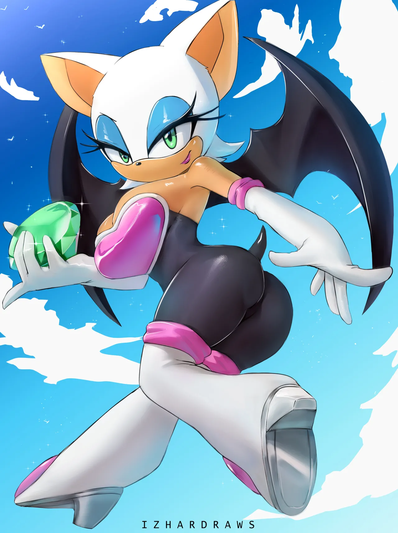 Sonic the Hedgehog - Rouge the Bat page 8 full