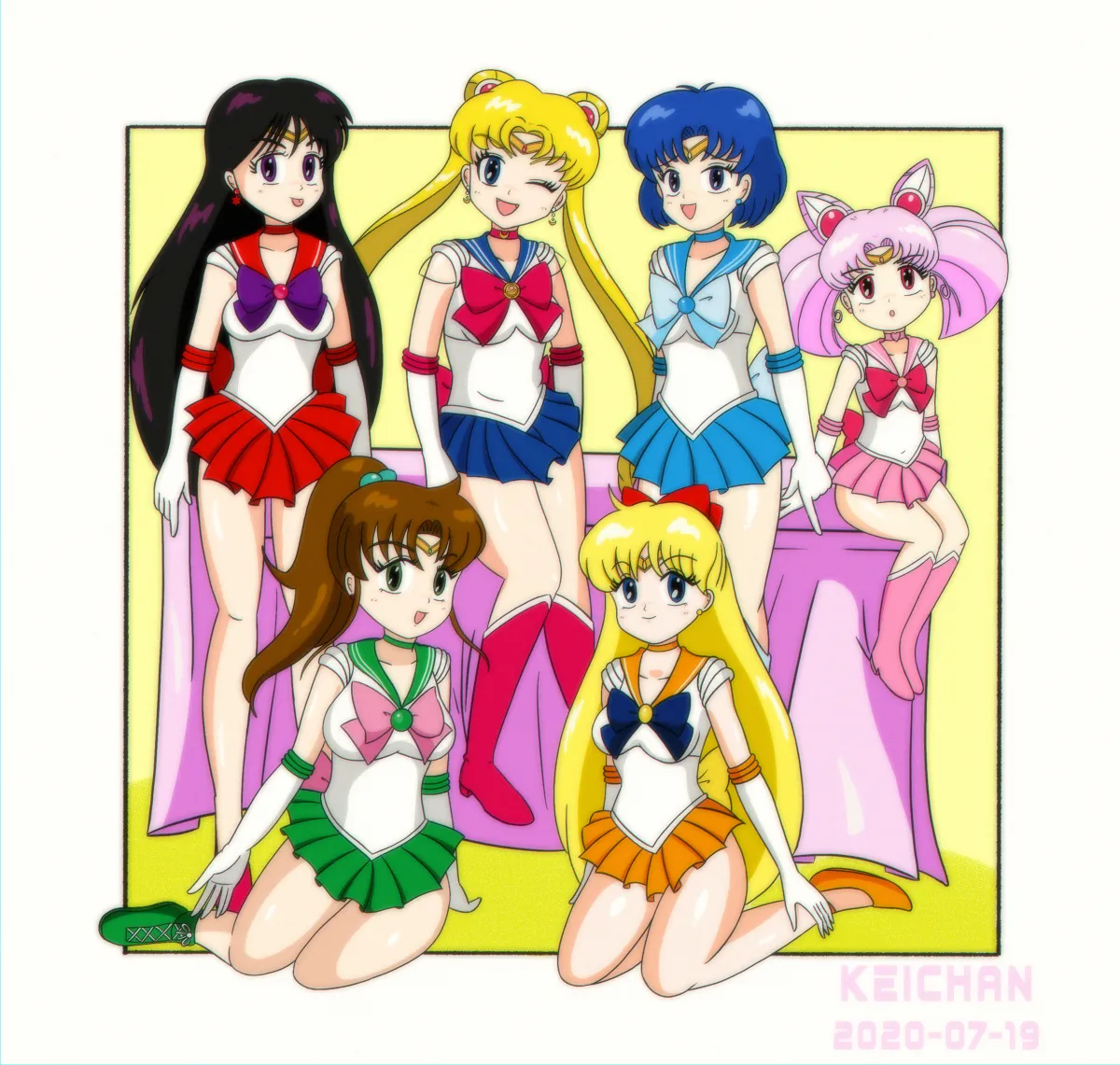 sailor moon art compilation page 7 full