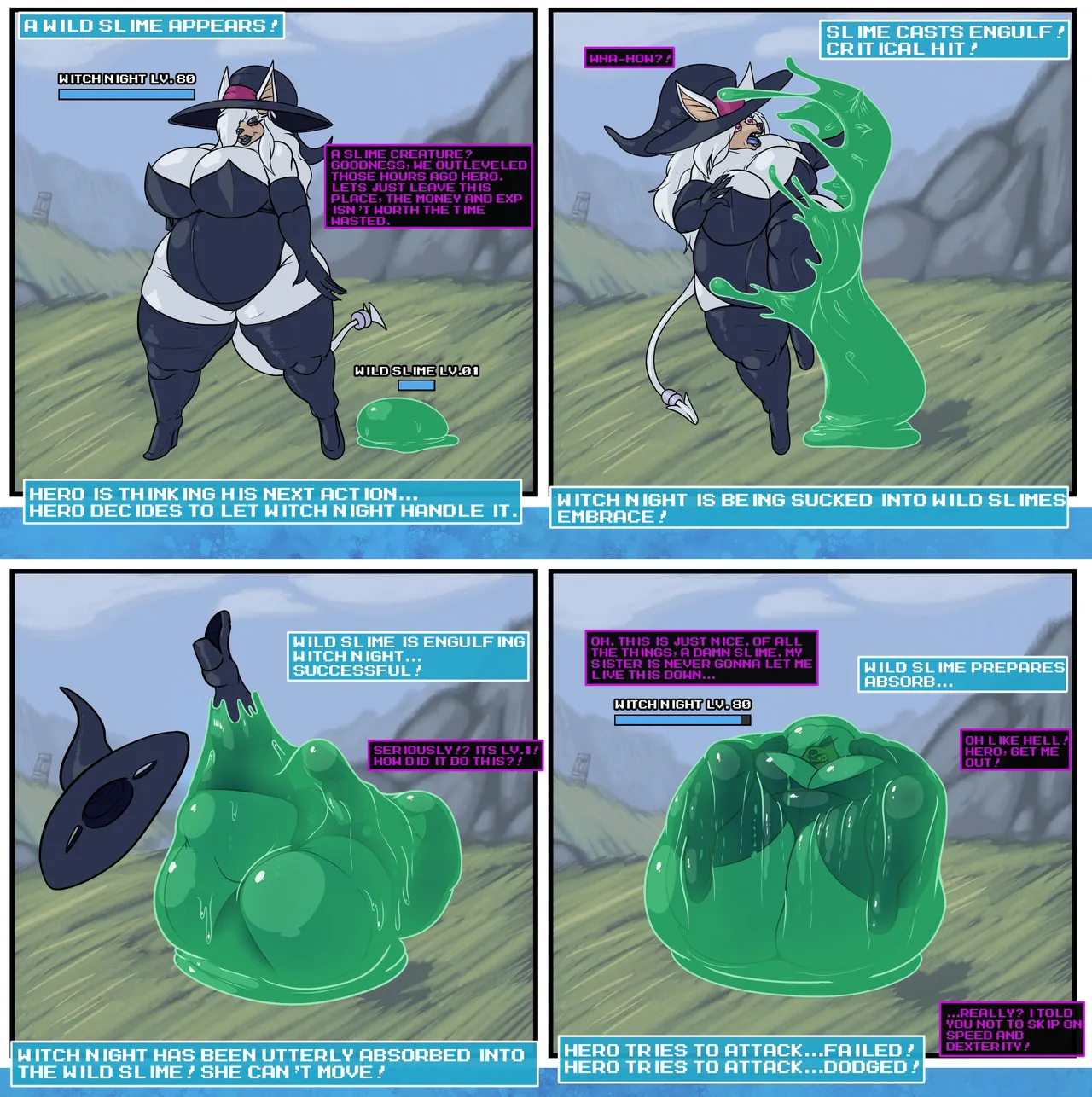 Slime Encounter Gone Wrong page 1 full