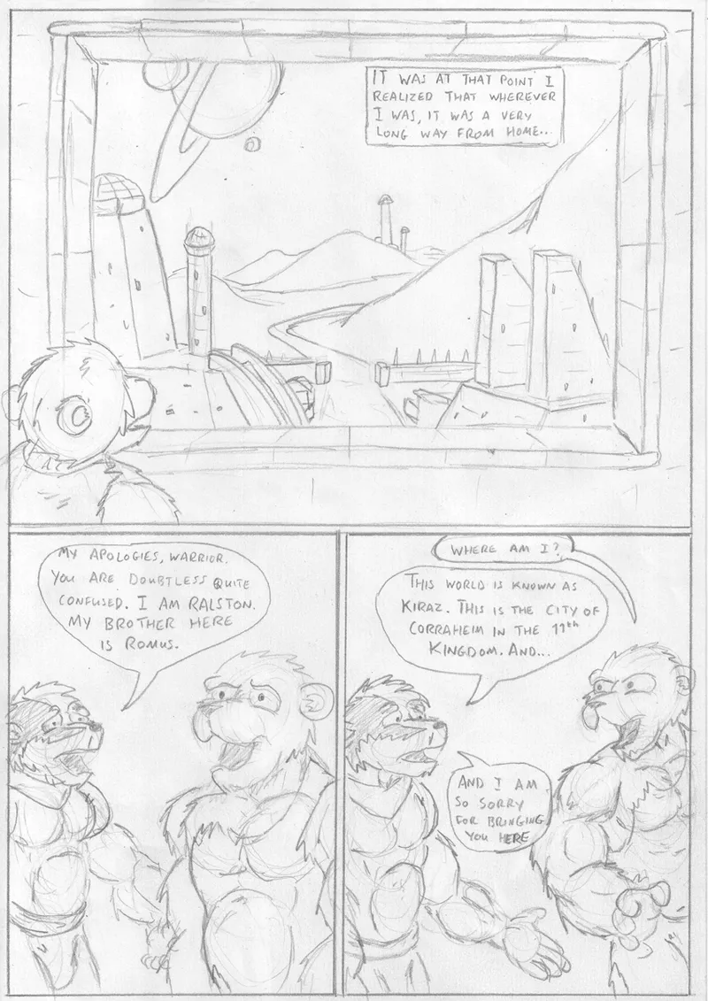 the 24 Hour comic challenge Julius scraps page 6 full